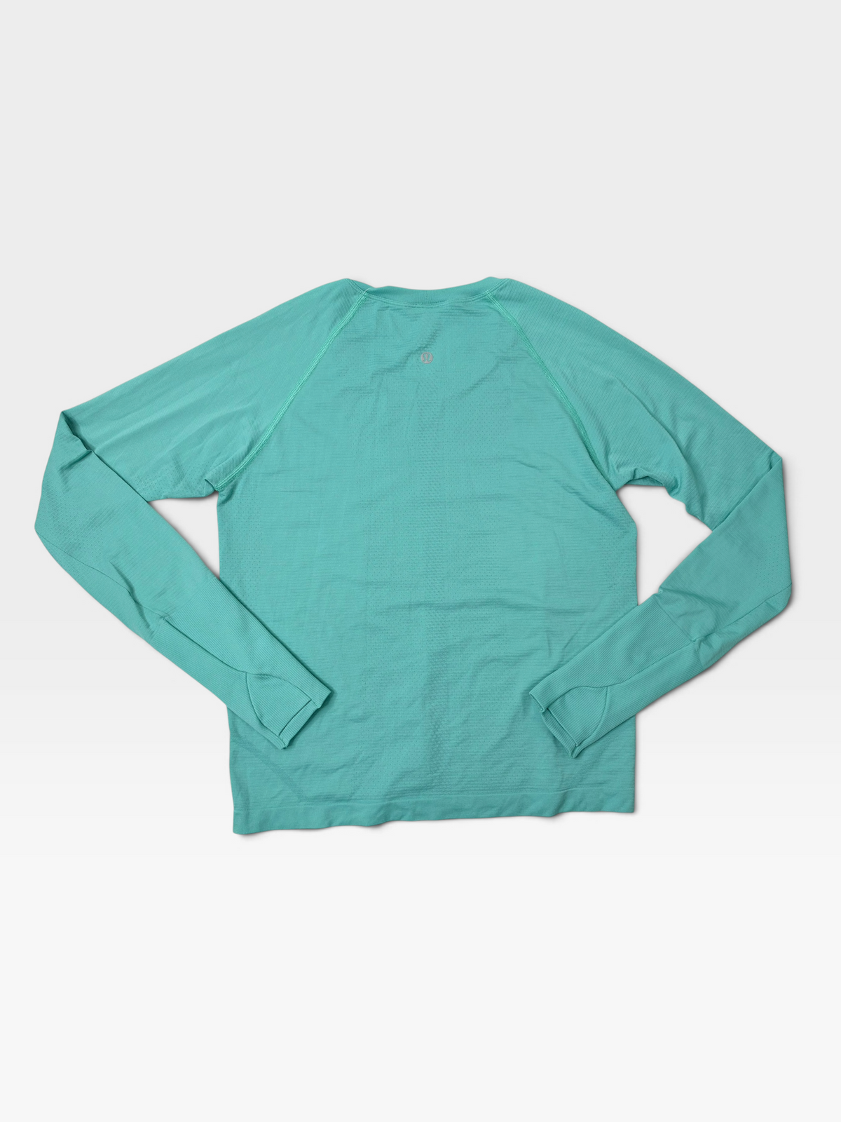 TEAL LULULEMON LONGSLEEVE TOP 10