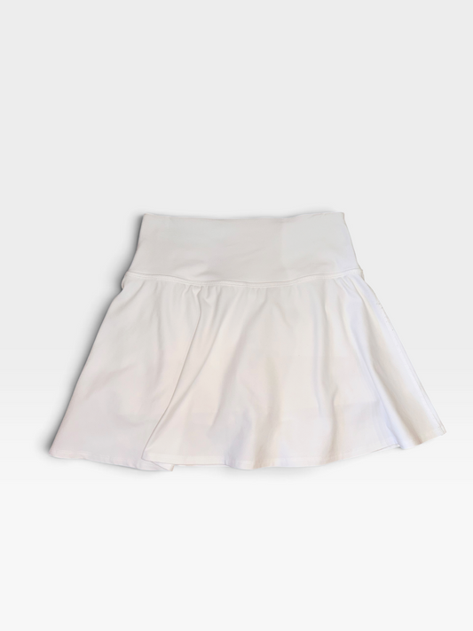 WHITE BEYOND YOGA SKORT S