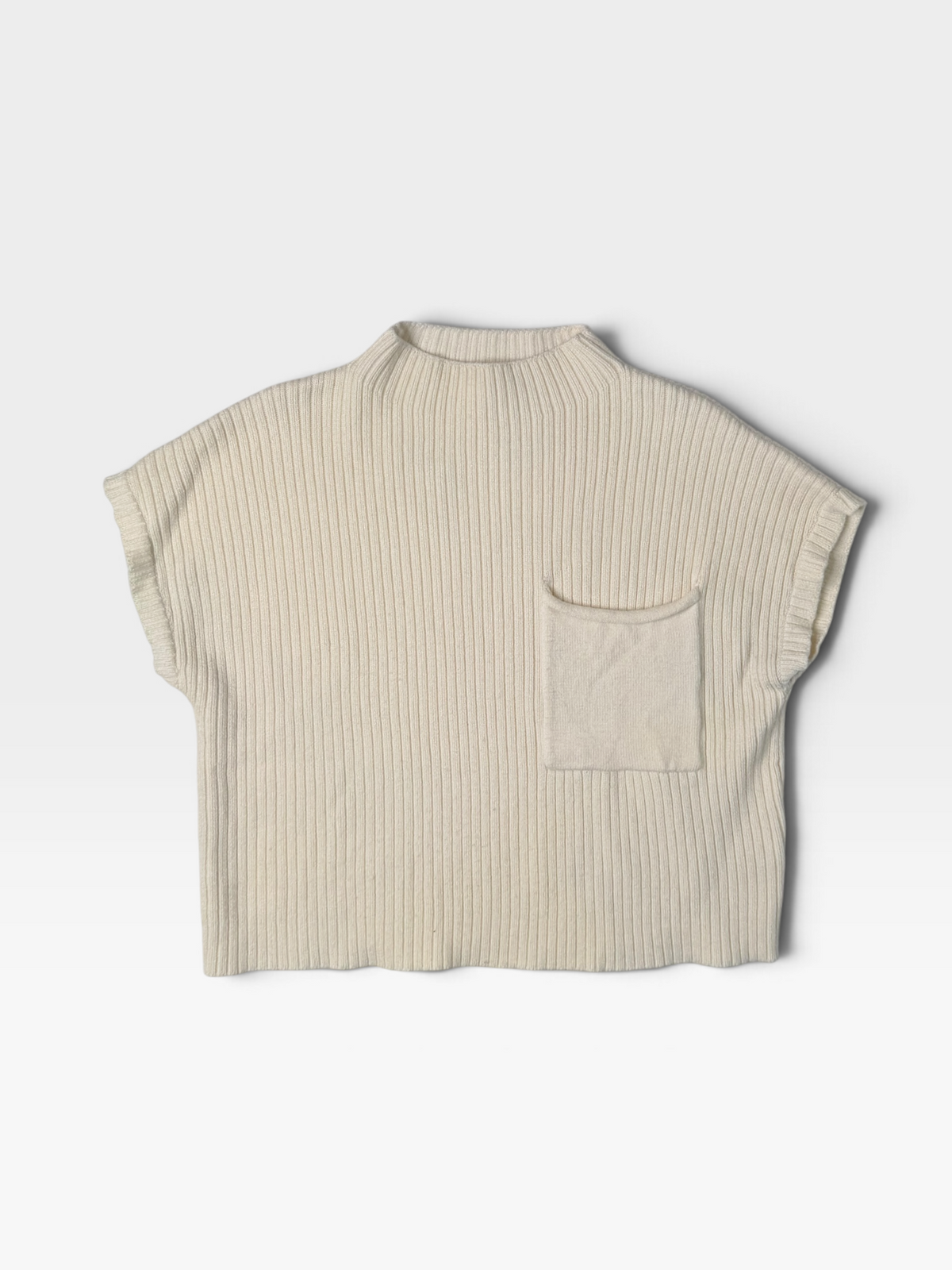 CREAM BLU PEPPER SWEATER VEST S