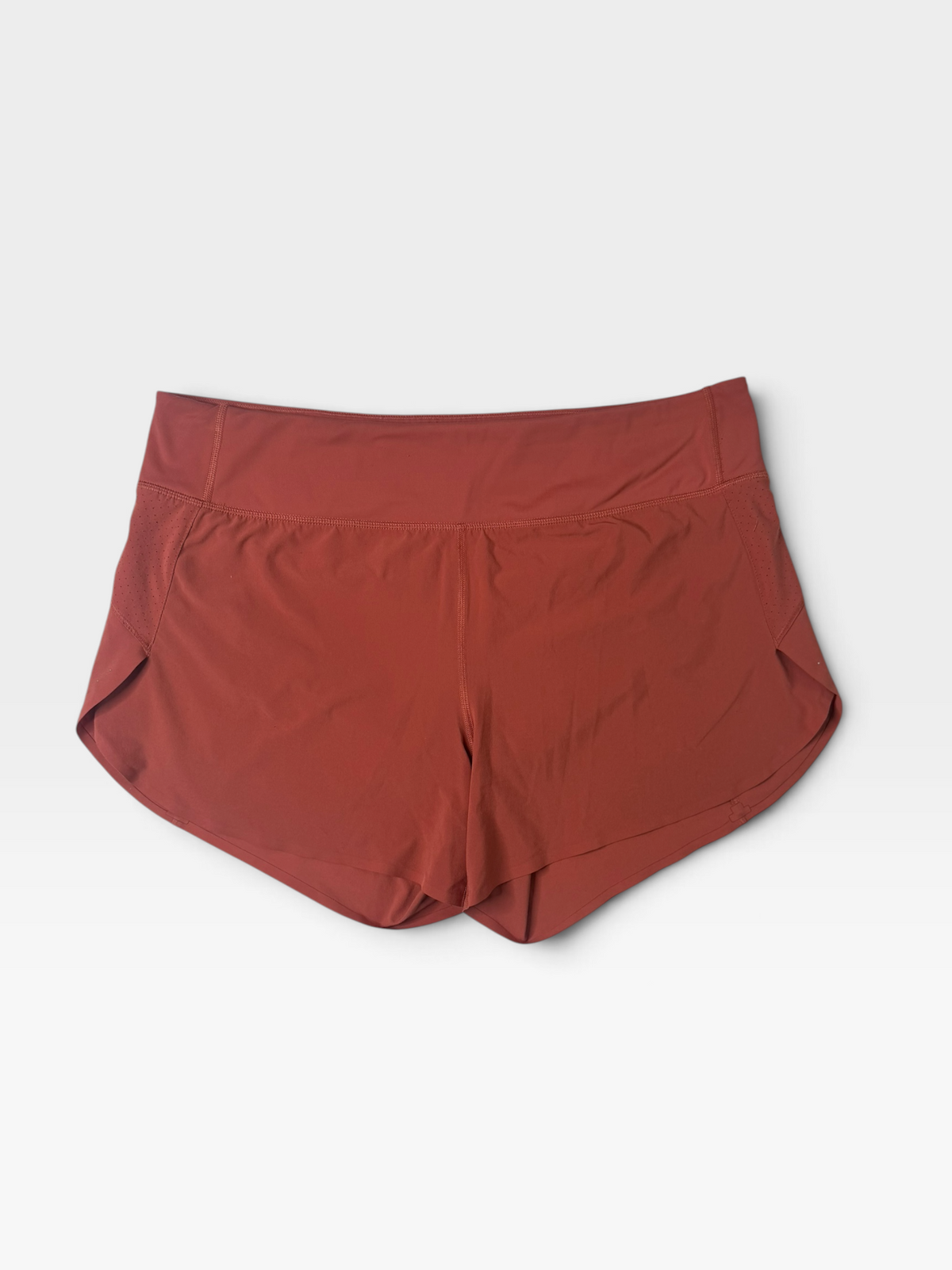 ORANGE ATHLETA SHORTS L