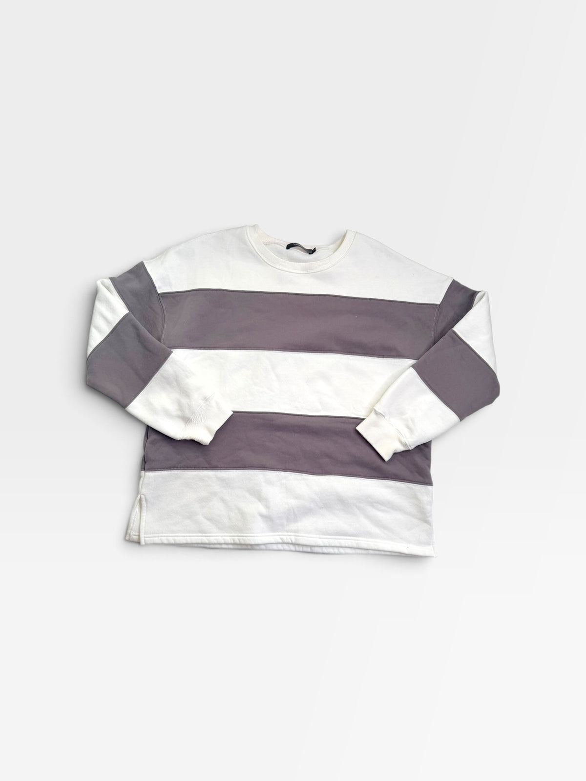 WHITE/GRAY ZESICA PULLOVER L