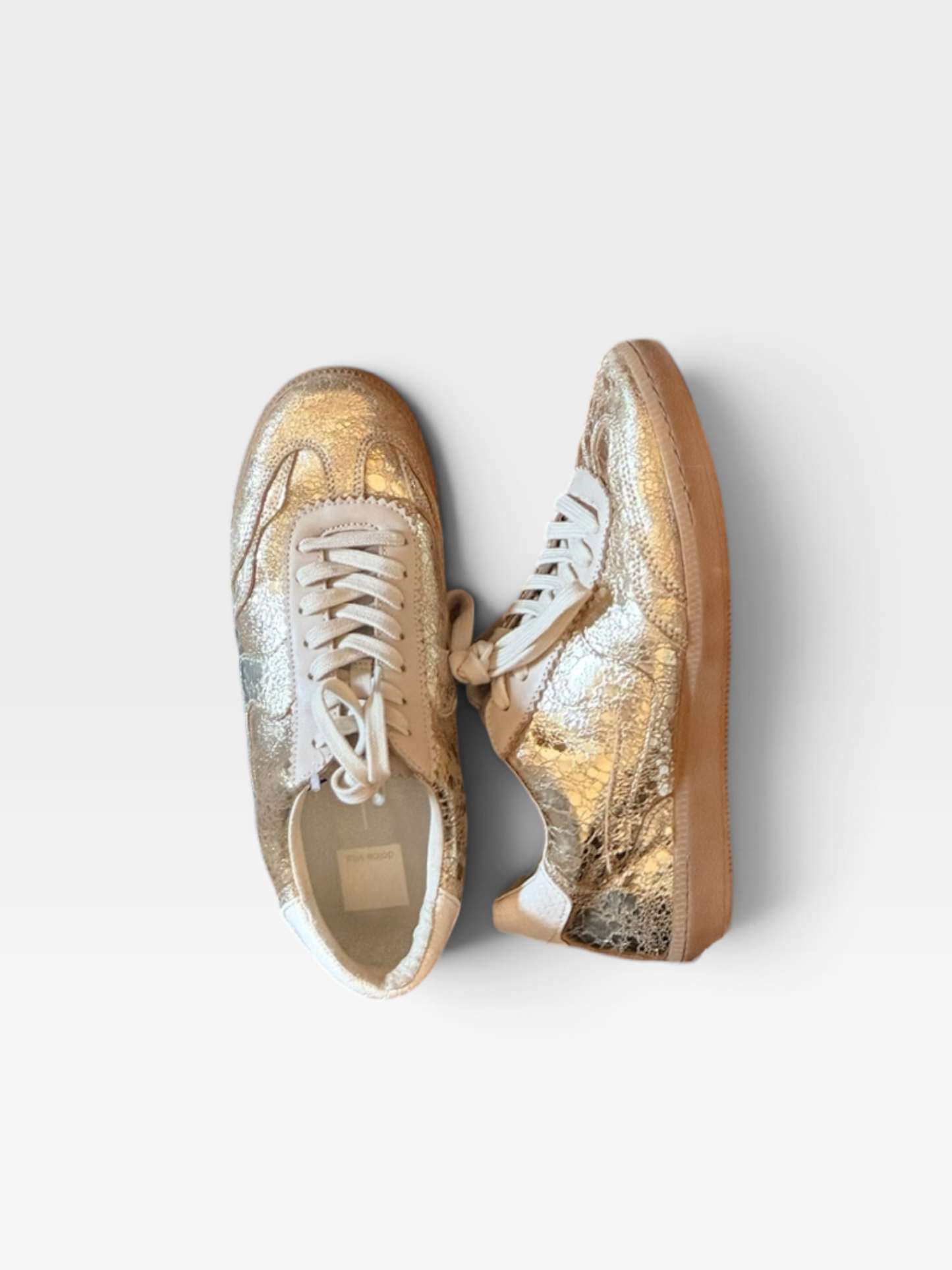 GOLD DOLCE VITA SHOES 10