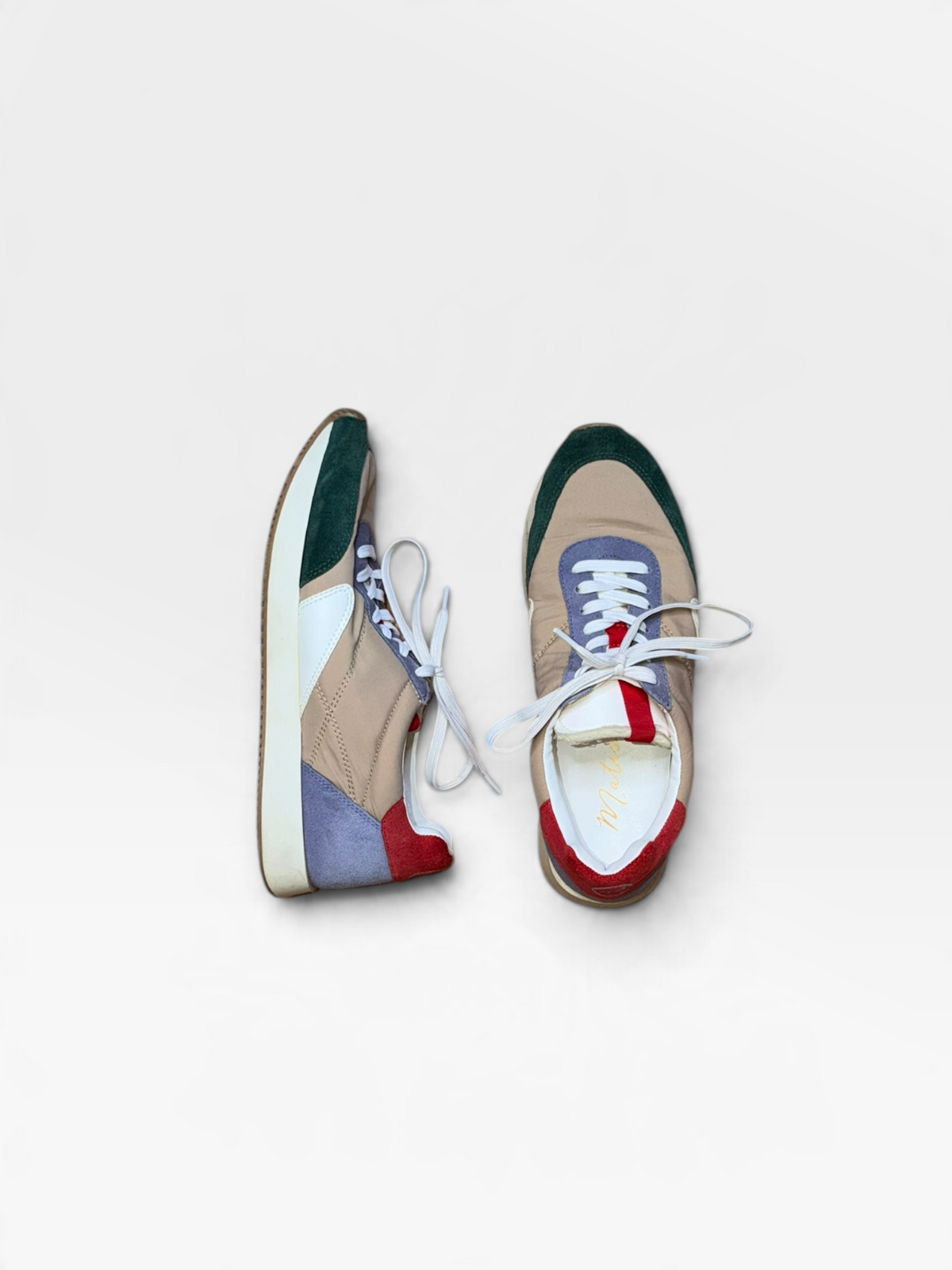 TAN/MULTI MATISSE SHOES (ORG. $100) 9