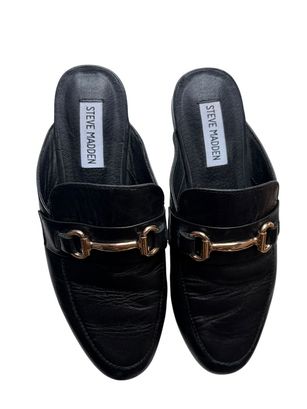 BLACK STEVE MADDEN SHOES 6.5