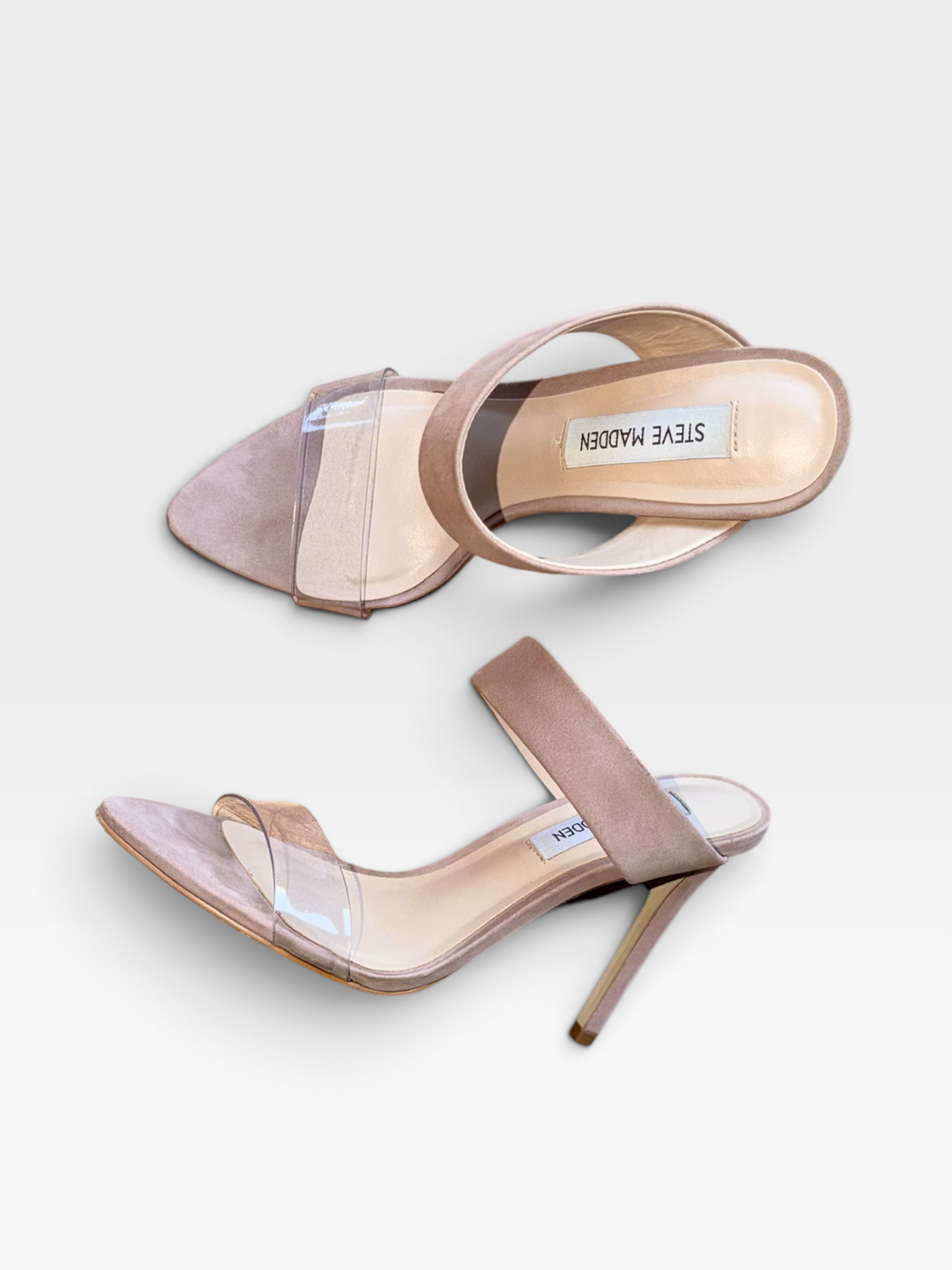 TAN STEVE MADDEN HEEL6.5