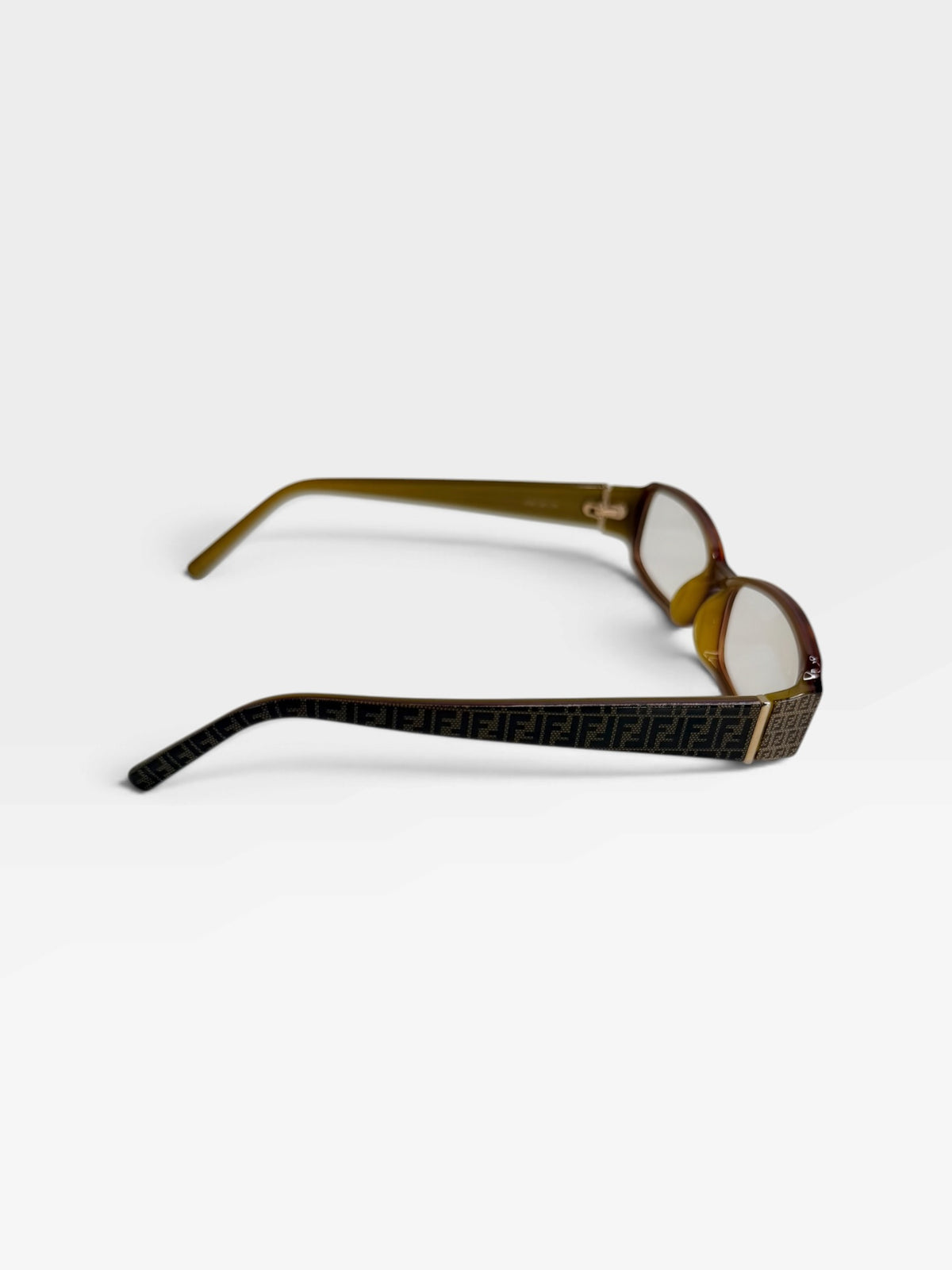 BROWN FENDI GLASSES