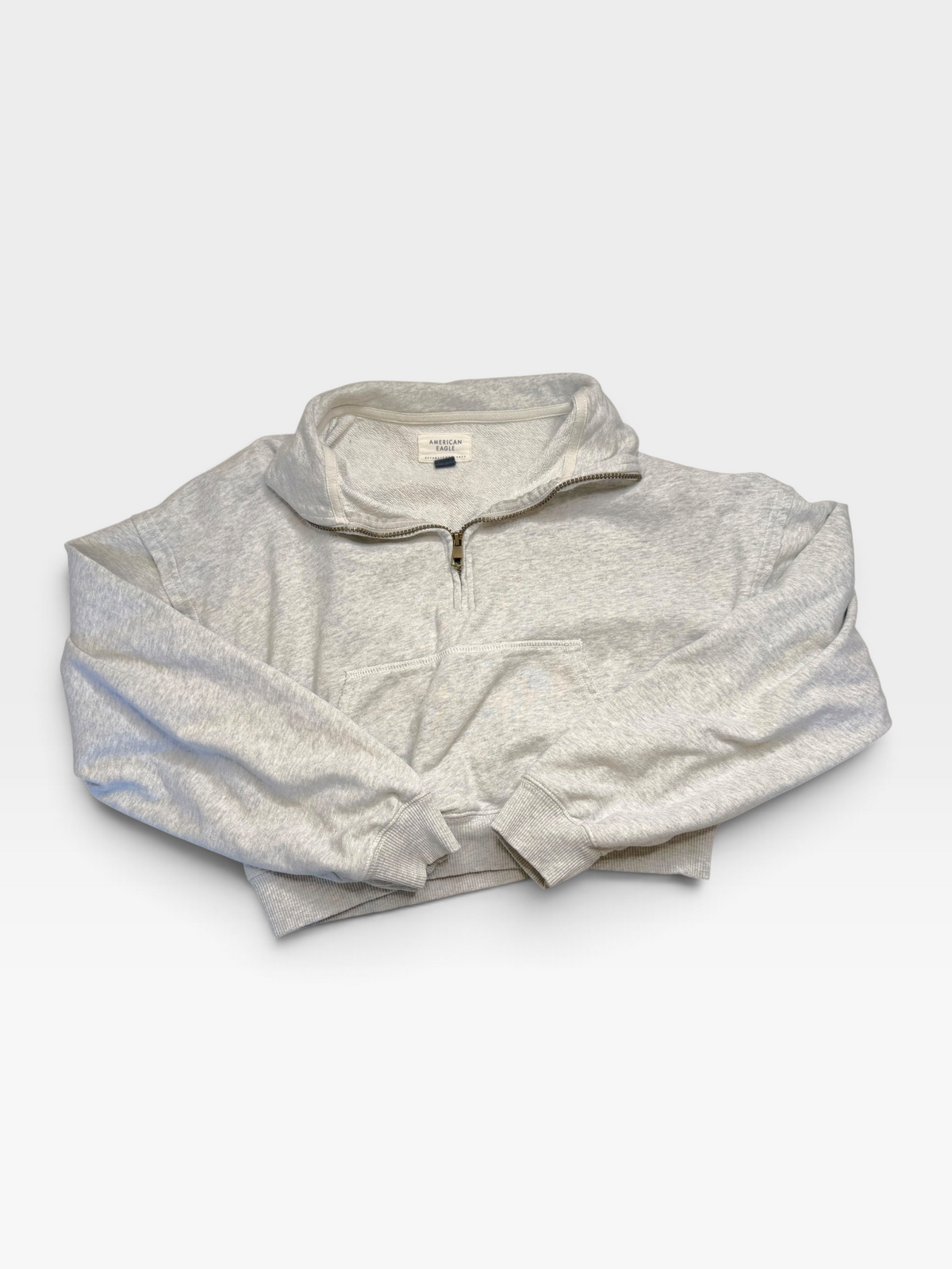 GREY AMERICAN EAGLE PULLOVER M