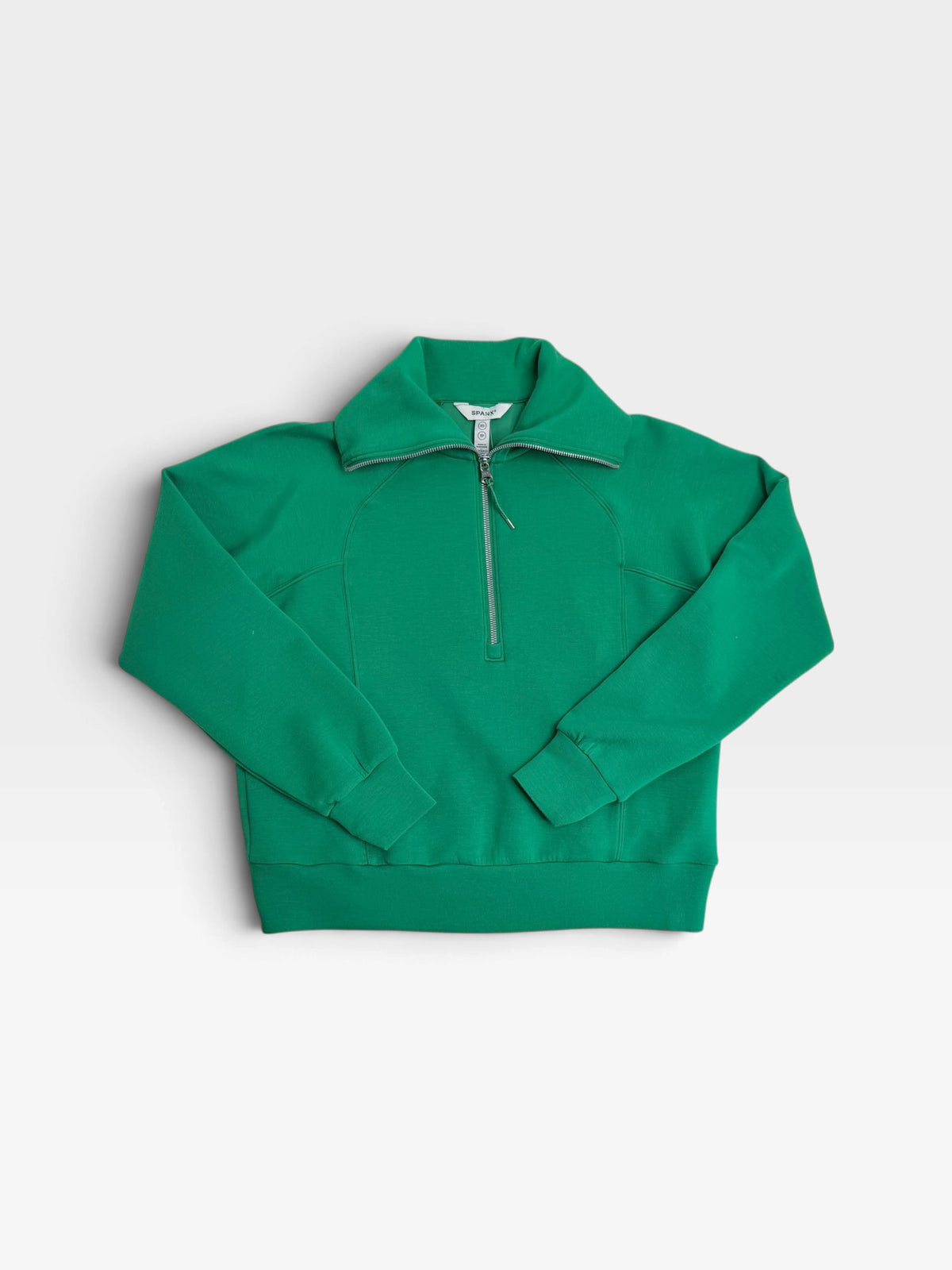 GREEN SPANX PULLOVER (ORG. $128) XS
