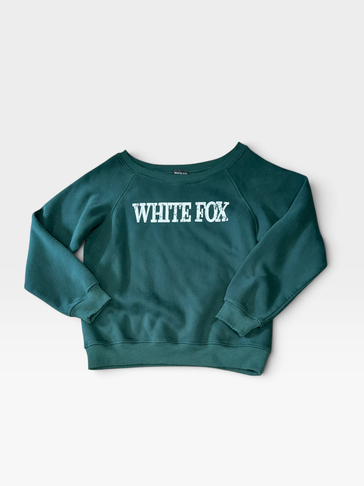 EMERALD WF OFF THE SHOULDER PULLOVER M/L
