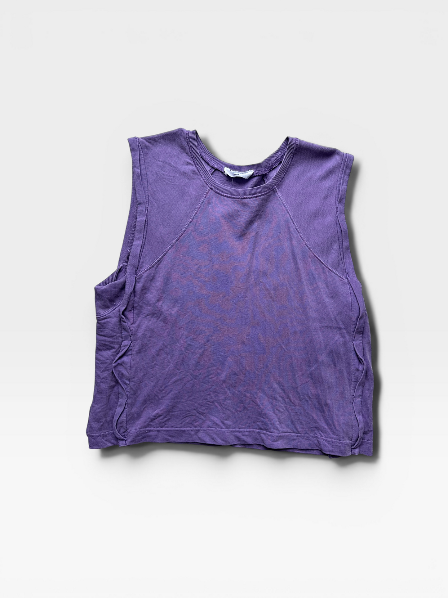 PURPLE DOUBLE ZERO TANK TOP M