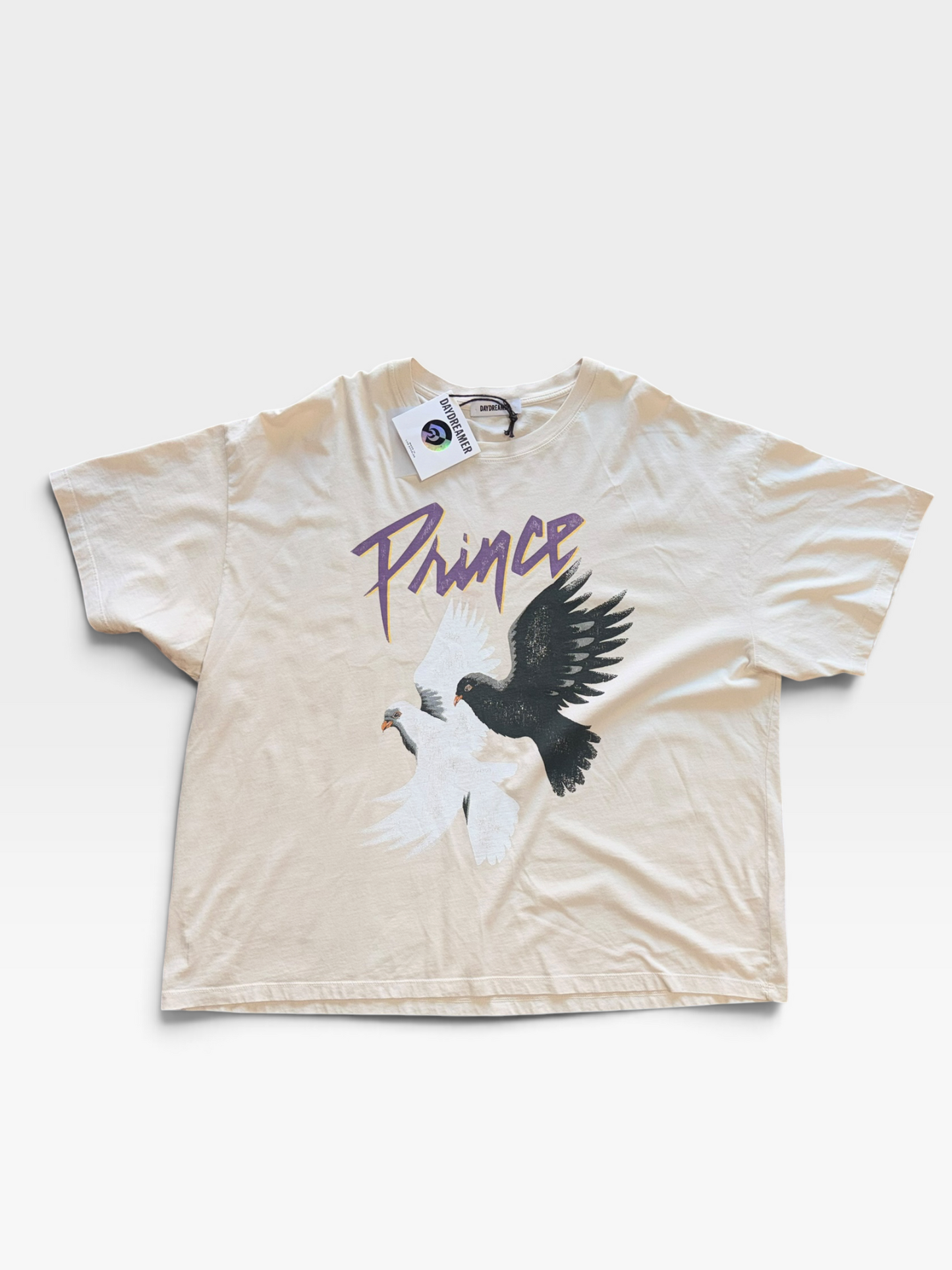 TAN DAYDREAMER "PRINCE" TSHIRT (NWT) OS