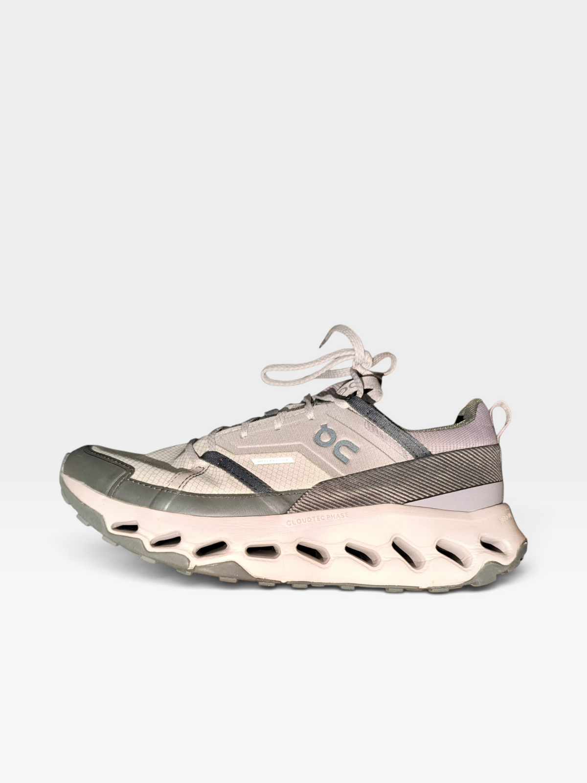GREY ON CLOUD ROCK LOW WATERPROOF SHOES (ORG. $200) | 8
