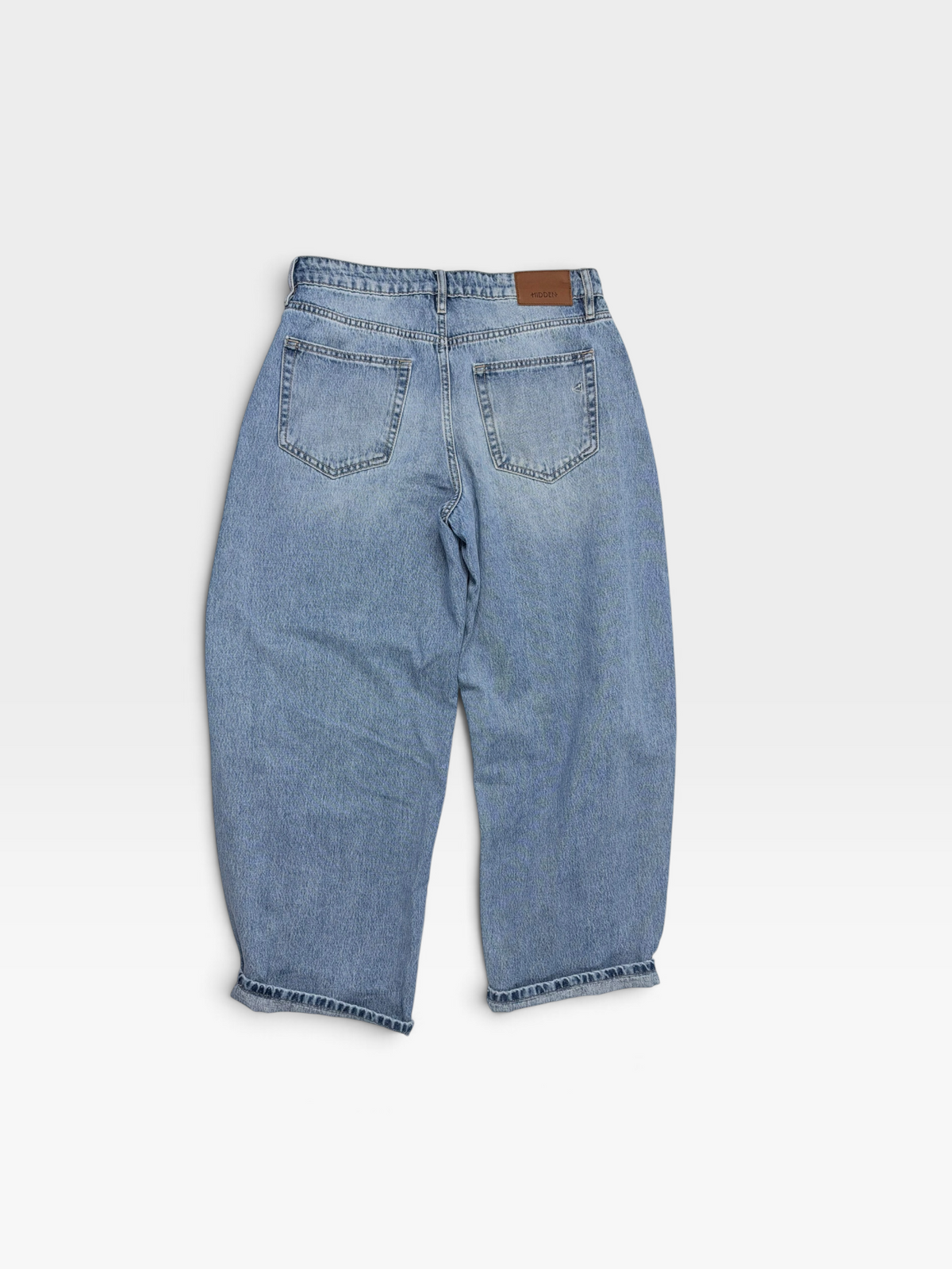DENIM HIDDEN BARREL JEANS (ORG. $90) | 27