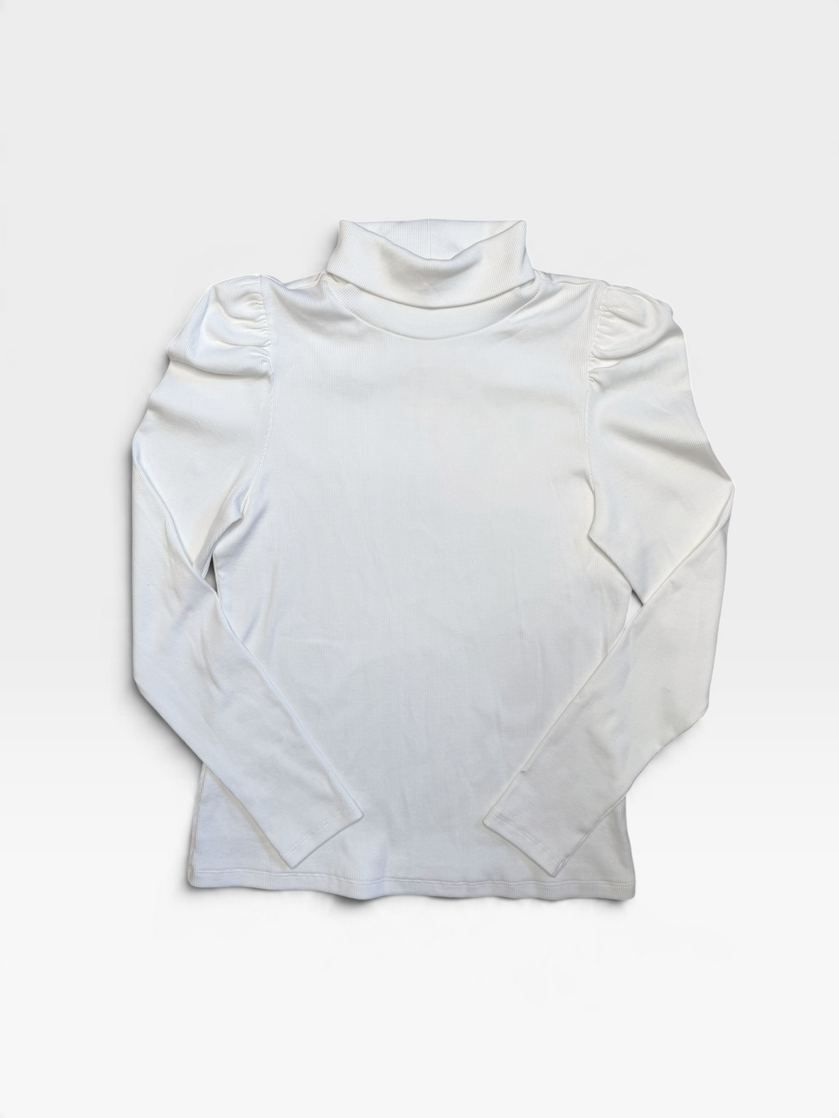 WHITE VERONICA BEARD TURTLENECK NWT (ORG. $198) | M
