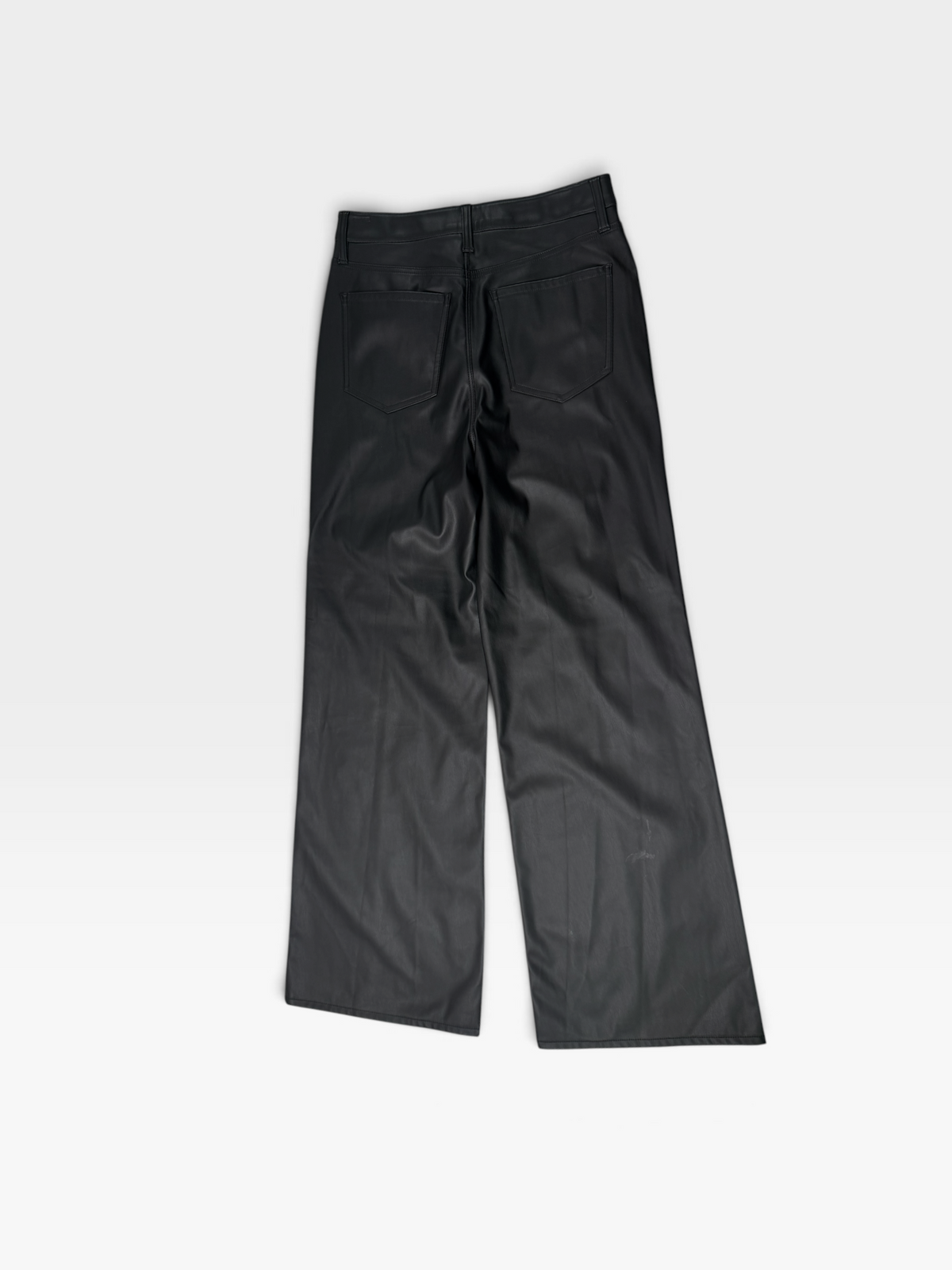 BLACK LEATHER DAZE PANTS 27