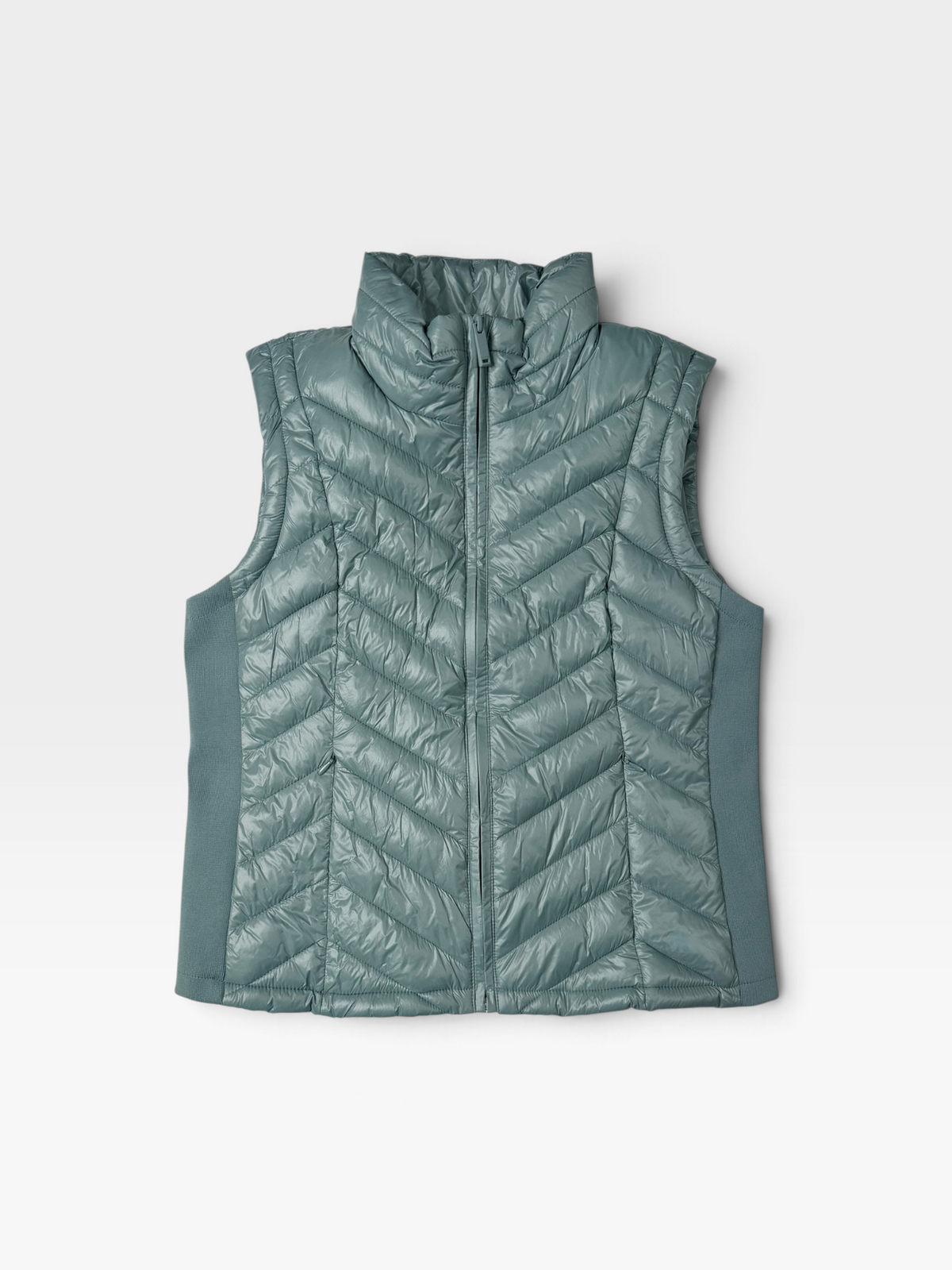 GREEN CALVIN KLEIN PUFFER VEST M
