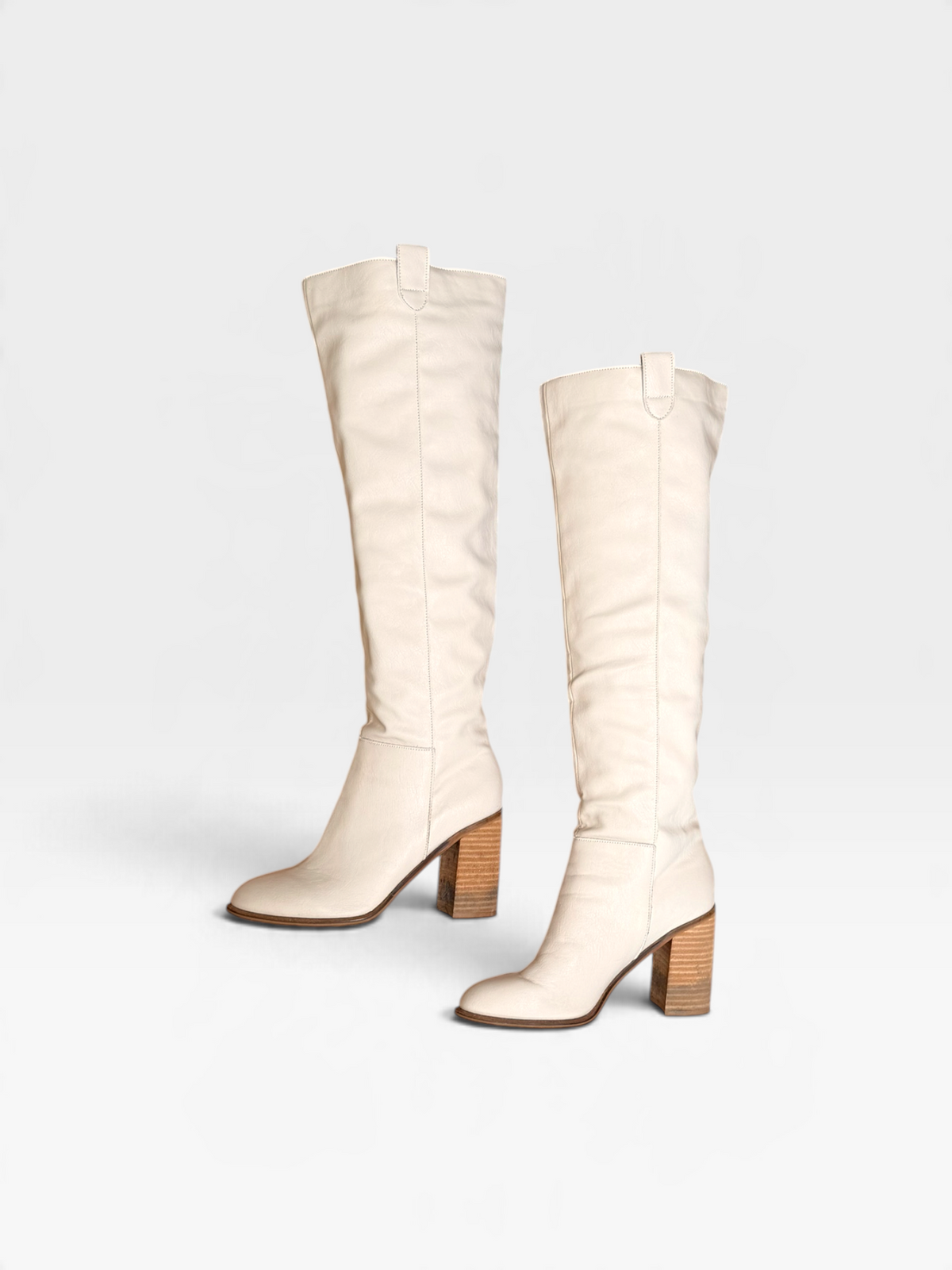 CREAM OASIS SOCIETY BOOTS 9
