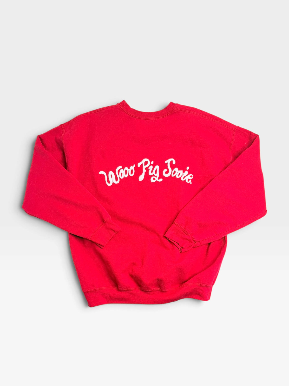 RED LIVY LUV HOGS PULLOVER L