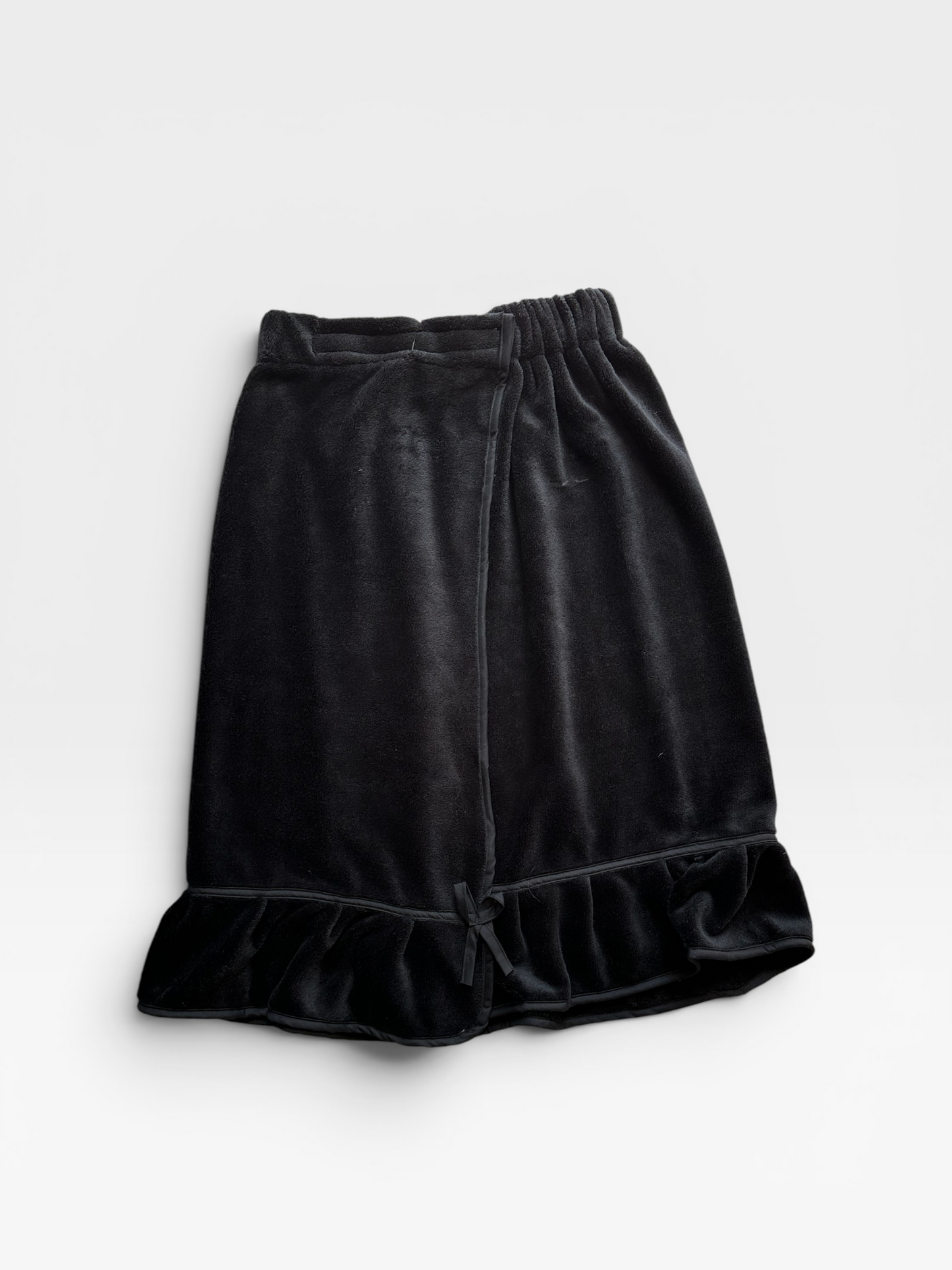 BLACK BELLA SPA WRAP - PLUSH (NWT) OS