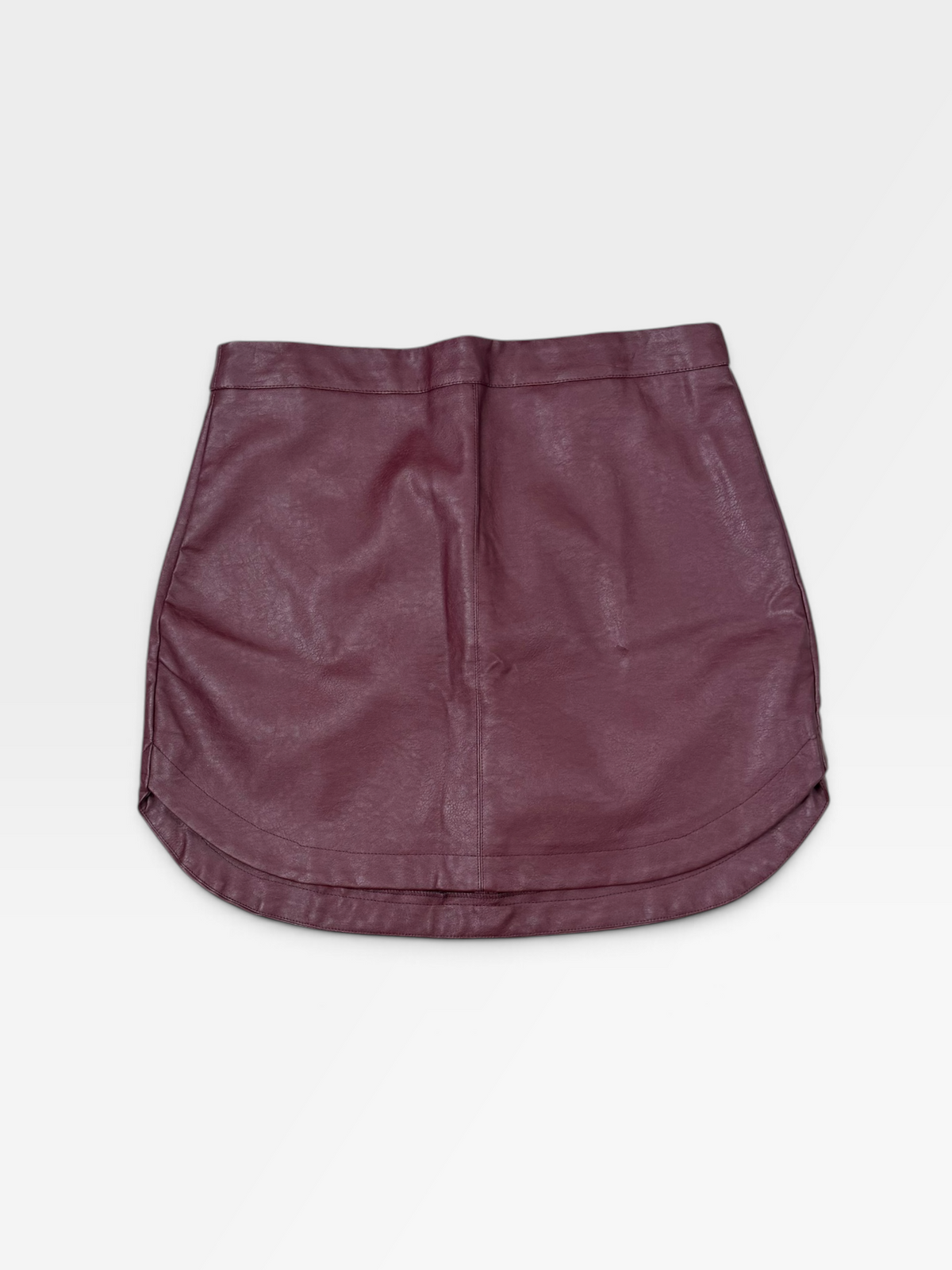 BURGUNDY/PURPLE MITTOSHOP SKIRT L
