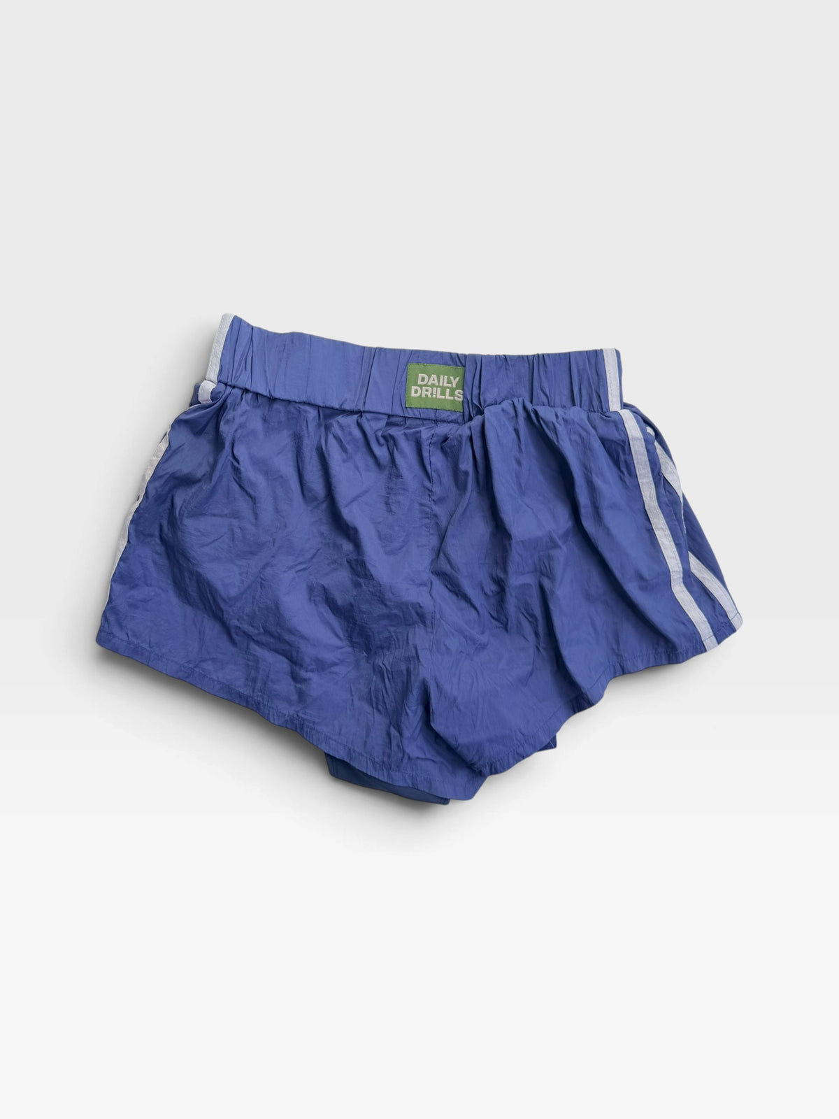 NAVY DAILY DRILLS NYLON TRACK SHORTS | S