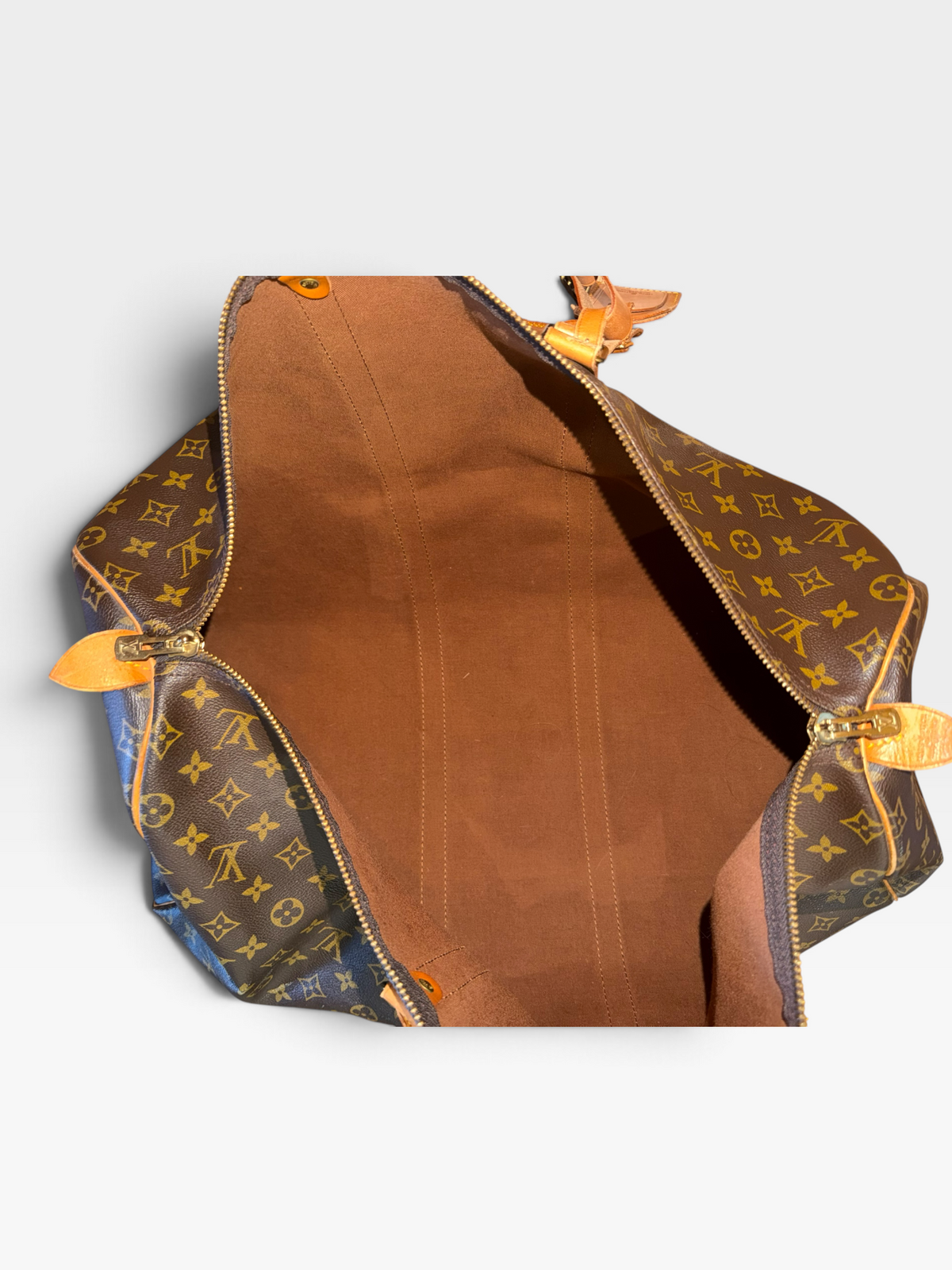 MONOGRAM LV (authentic) KEEPALL 50 DUFFLE BAG (ORG. $1440)