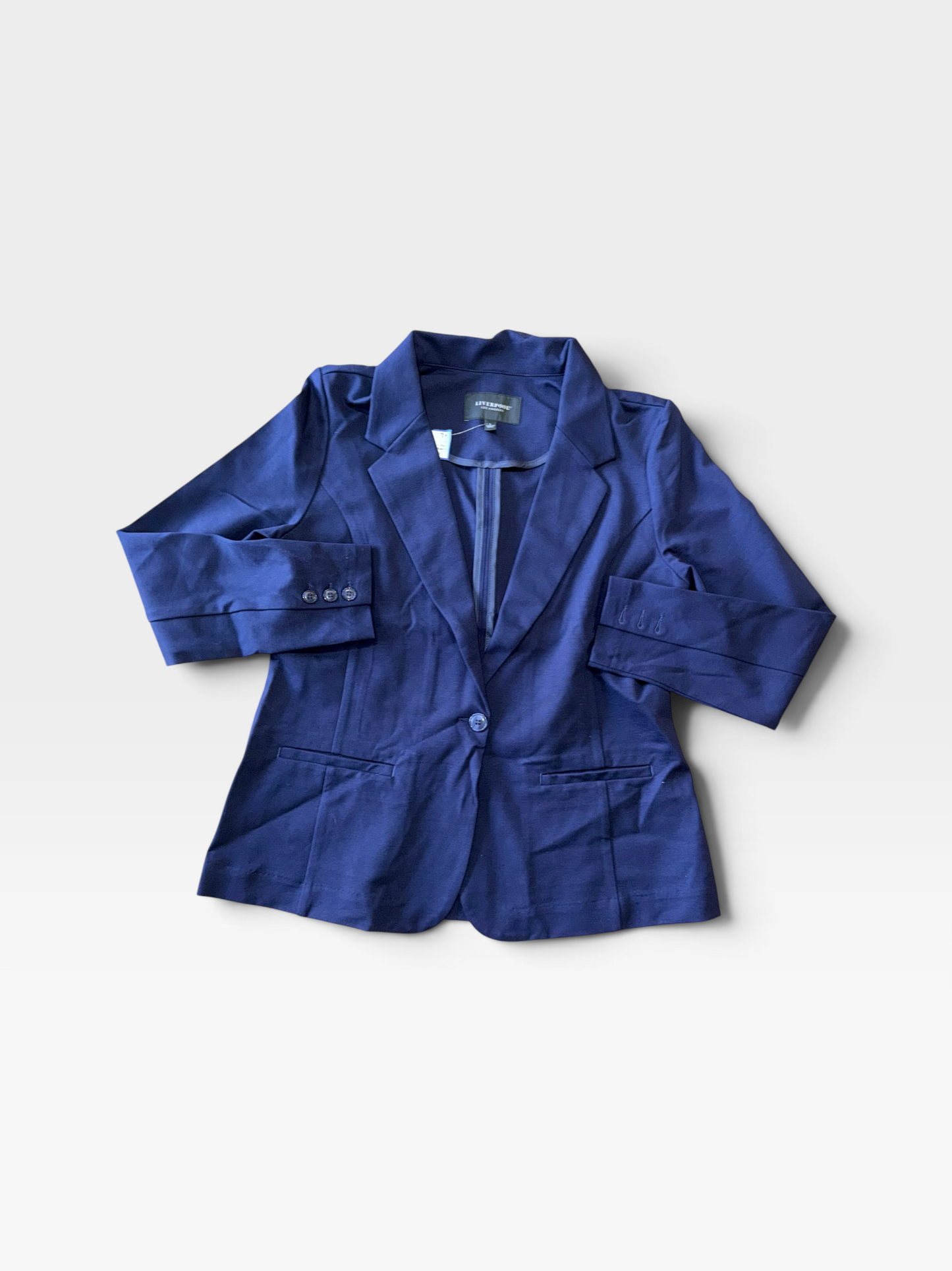 NAVY LIVERPOOL BLAZER (NWT $119) L