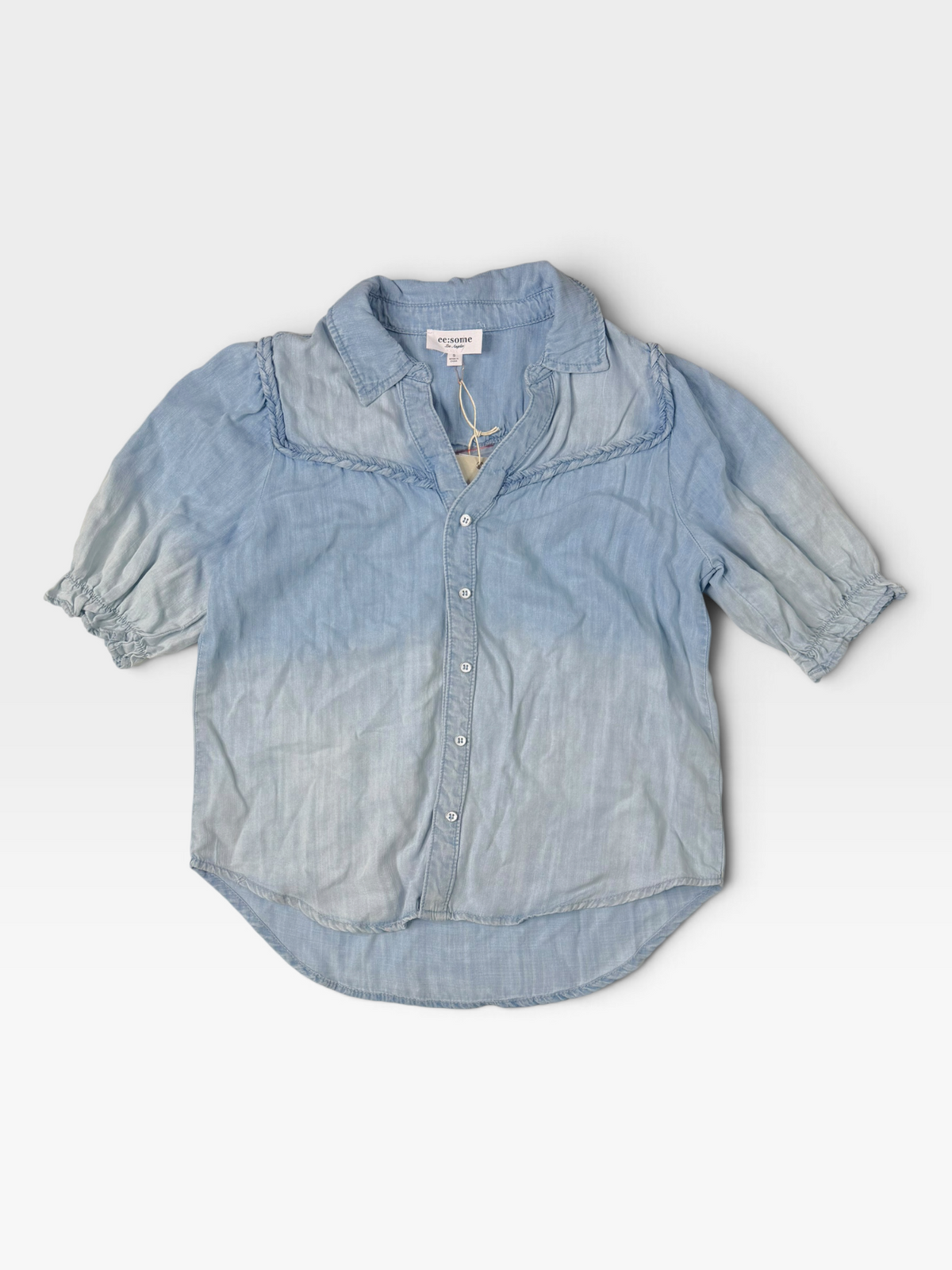 DENIM EE:SOME TOP (NWT $67) S