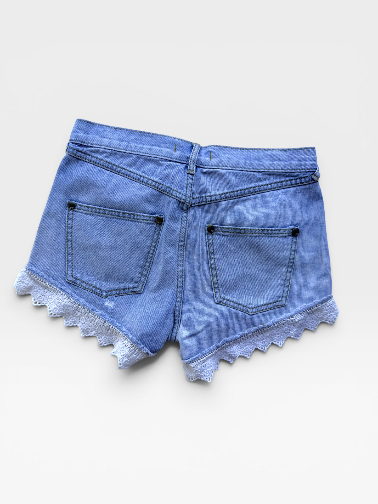 DENIM FREE PEOPLE SHORTS 25