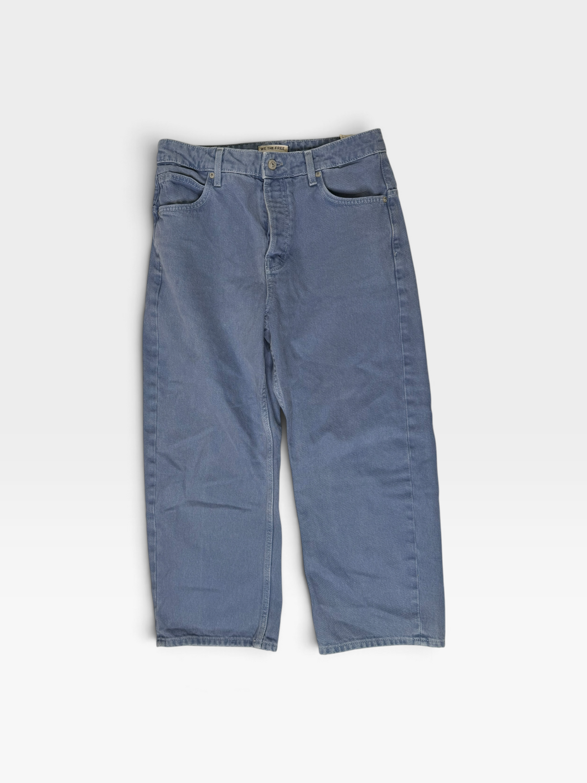 BLUE FREE PEOPLE PANTS 27