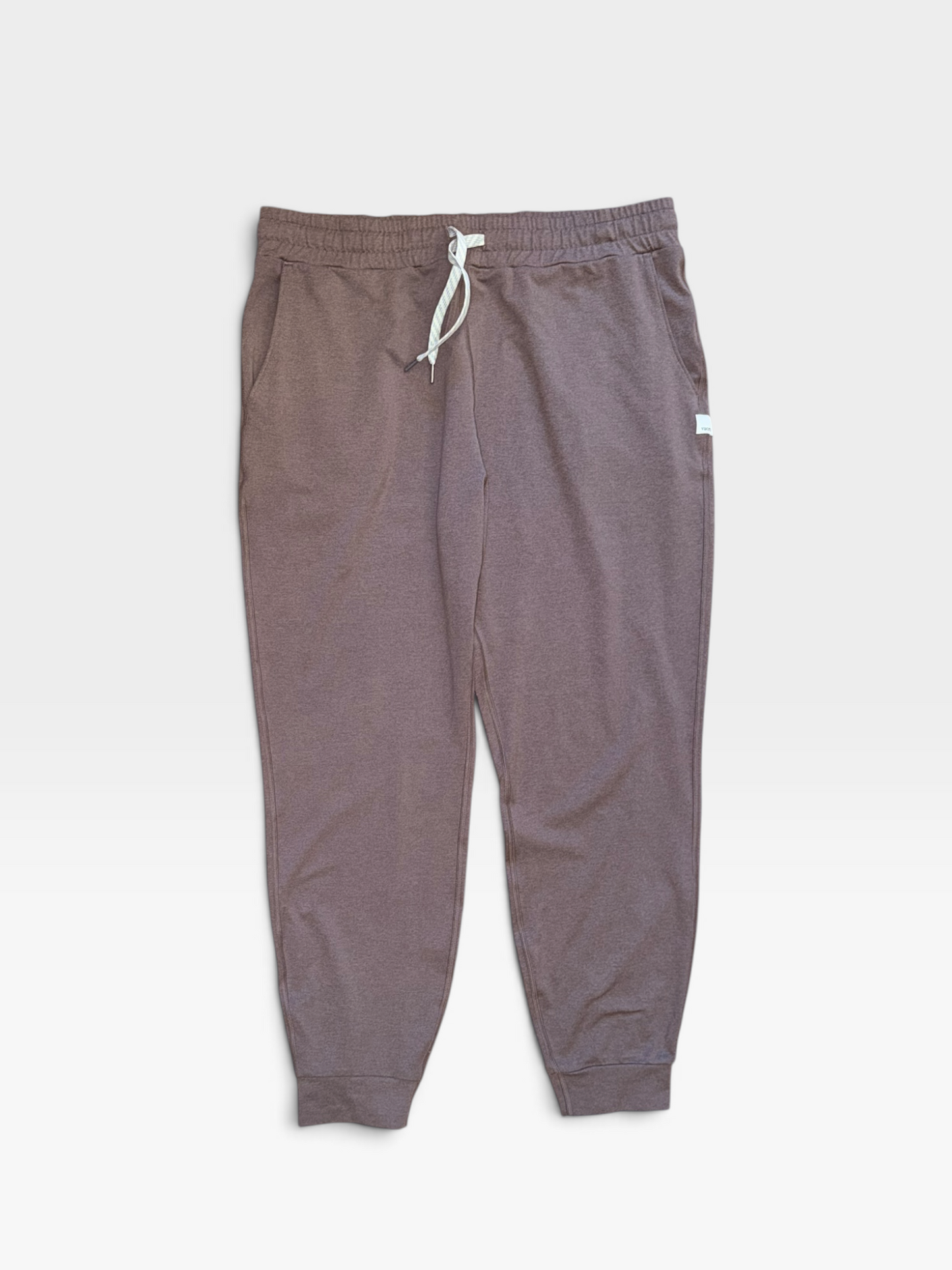BROWN VUORI JOGGERS (ORG. $110) M