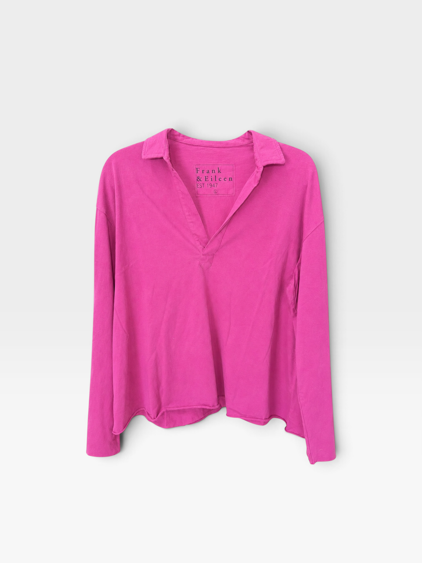 PINK "FRANK & EILEEN" PATRICK HENLEY (NWOT $168) L