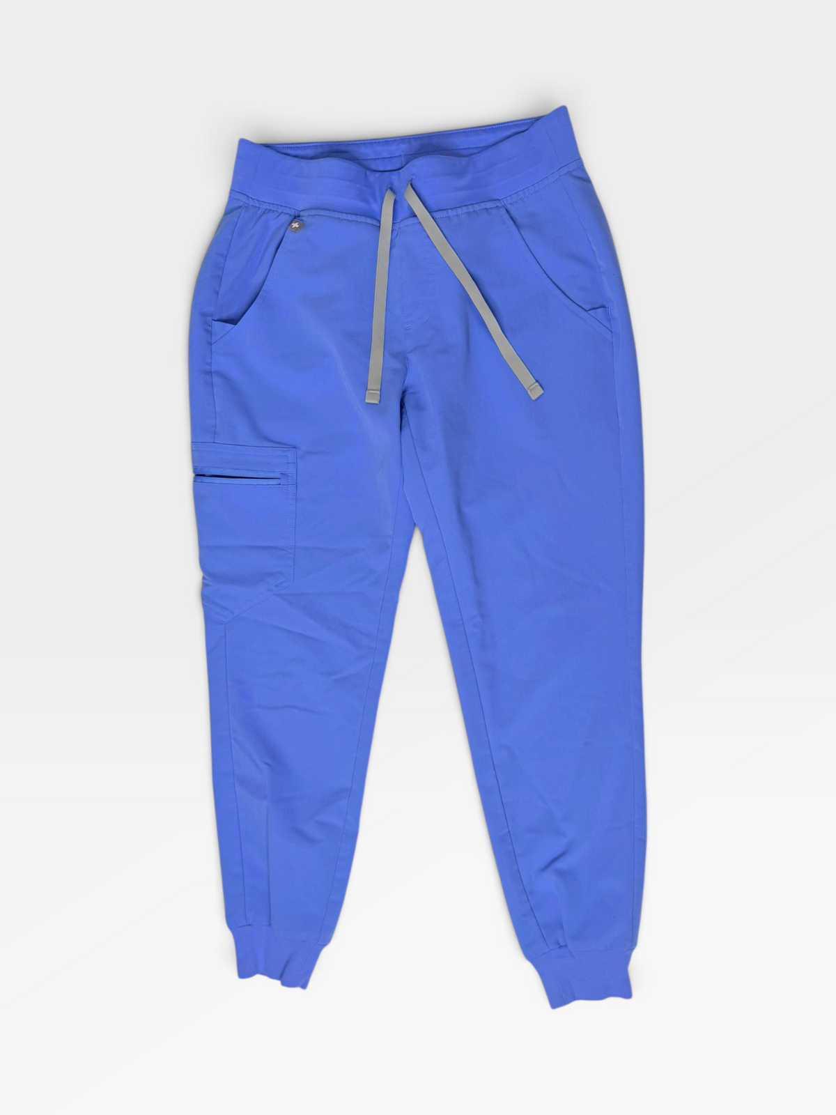 BLUE ZAMORA FIG SCRUB JOGGER PANTS XS
