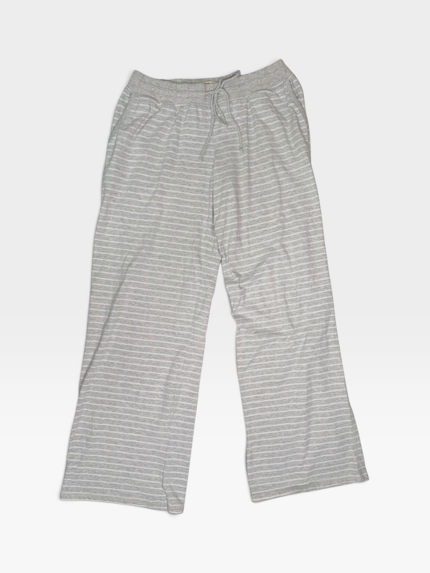 GREY/WHITE HOLLISTER PANTS M