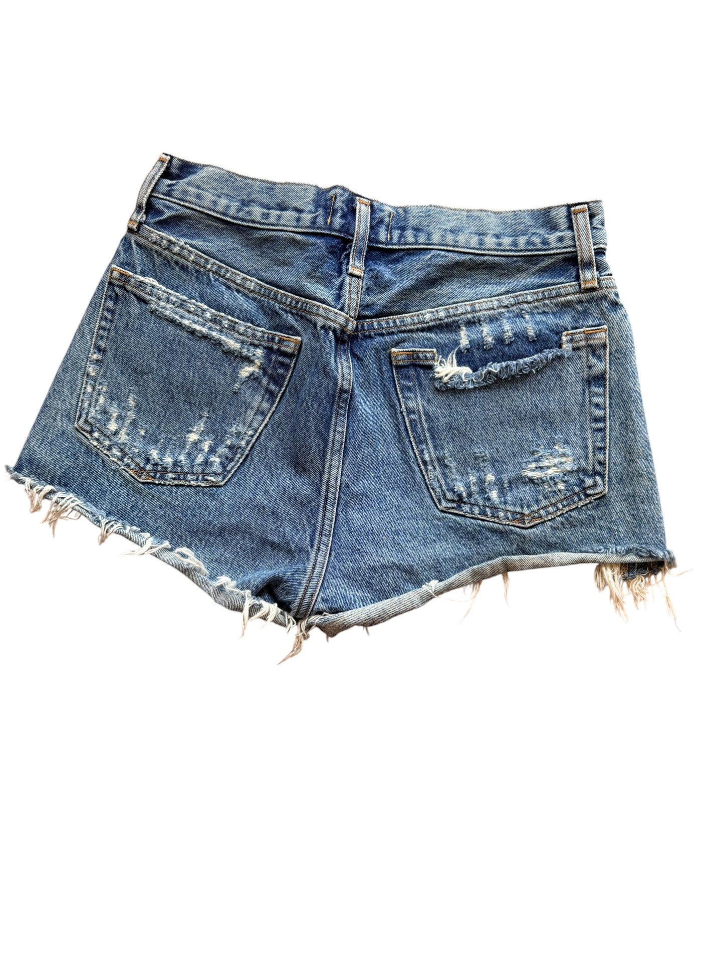 AGOLDE DENIM SHORTS 25