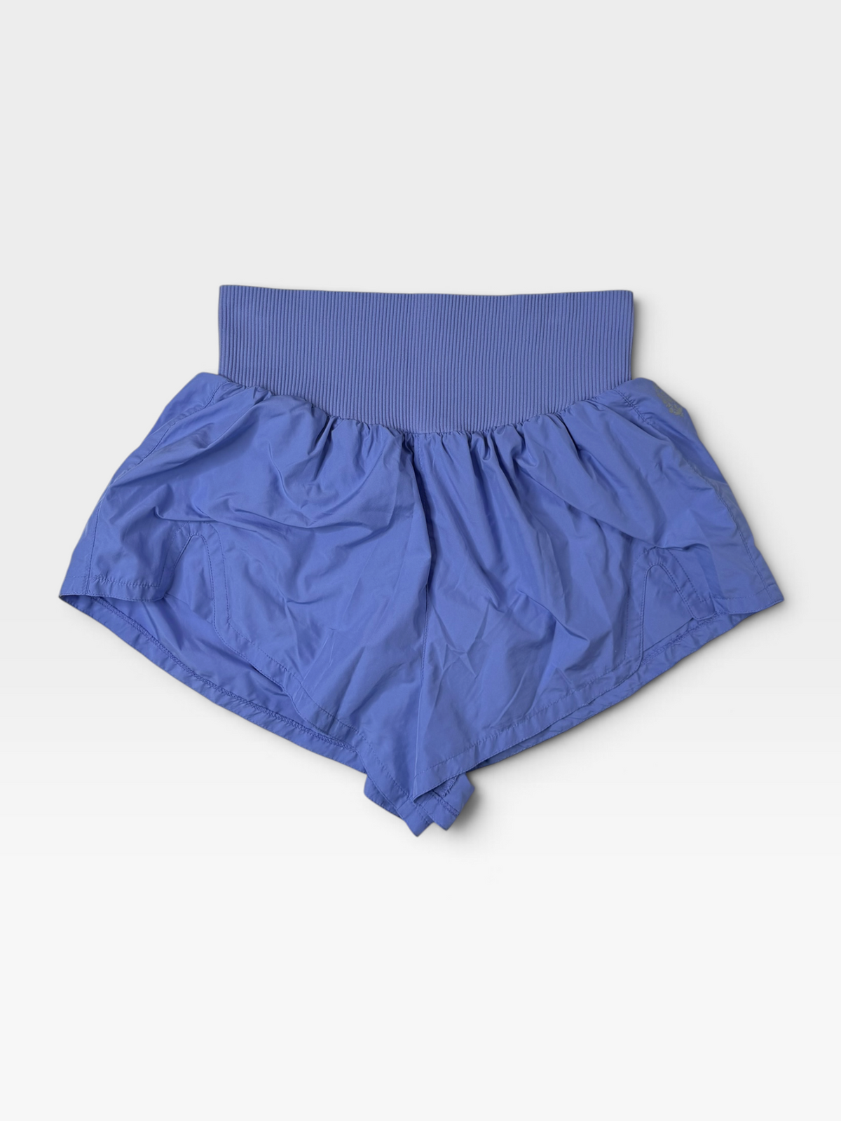 PERIWINKLE FREE PEOPLE SHORTS L