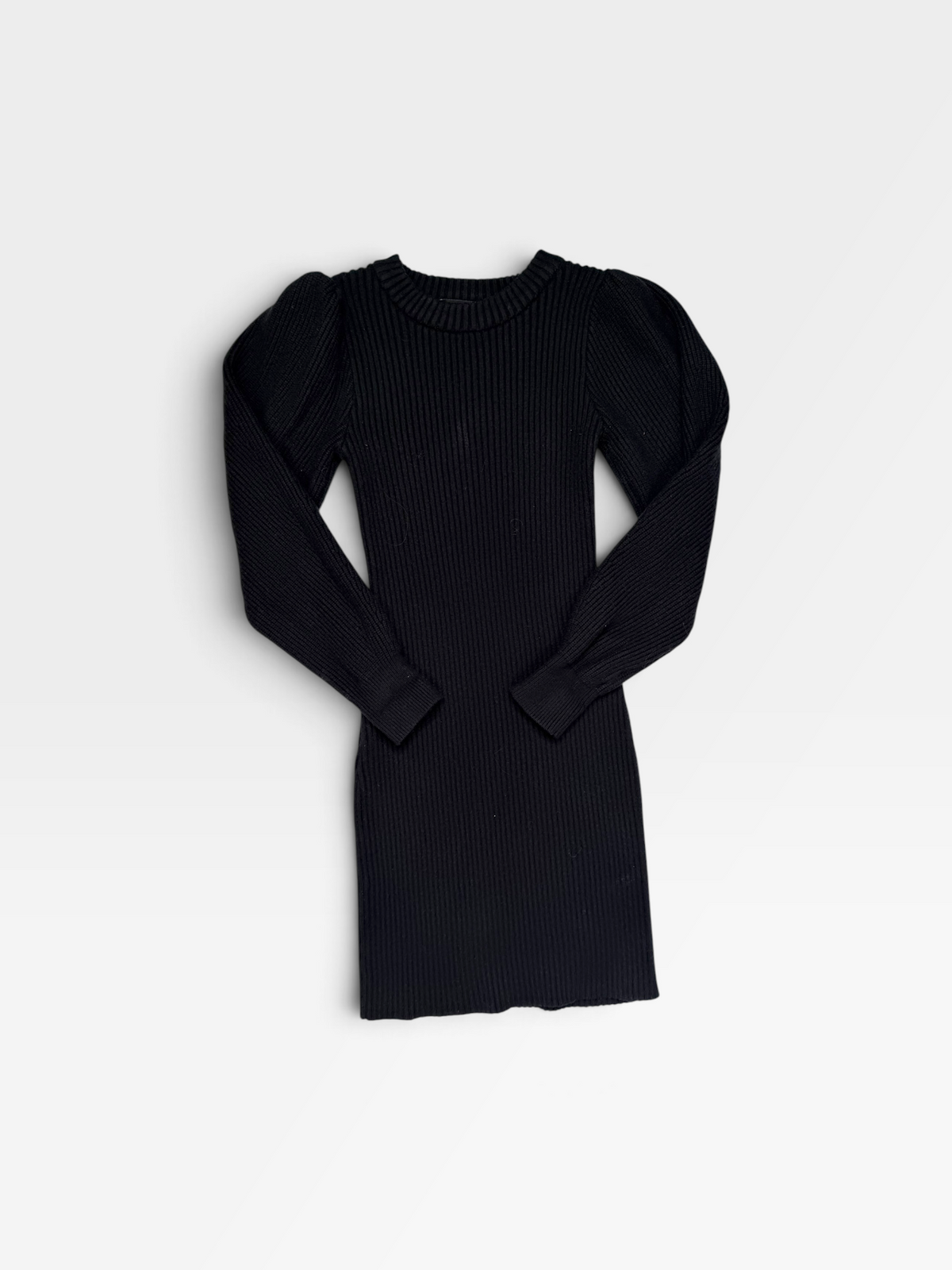 BLACK VICI SWEATER DRESS M