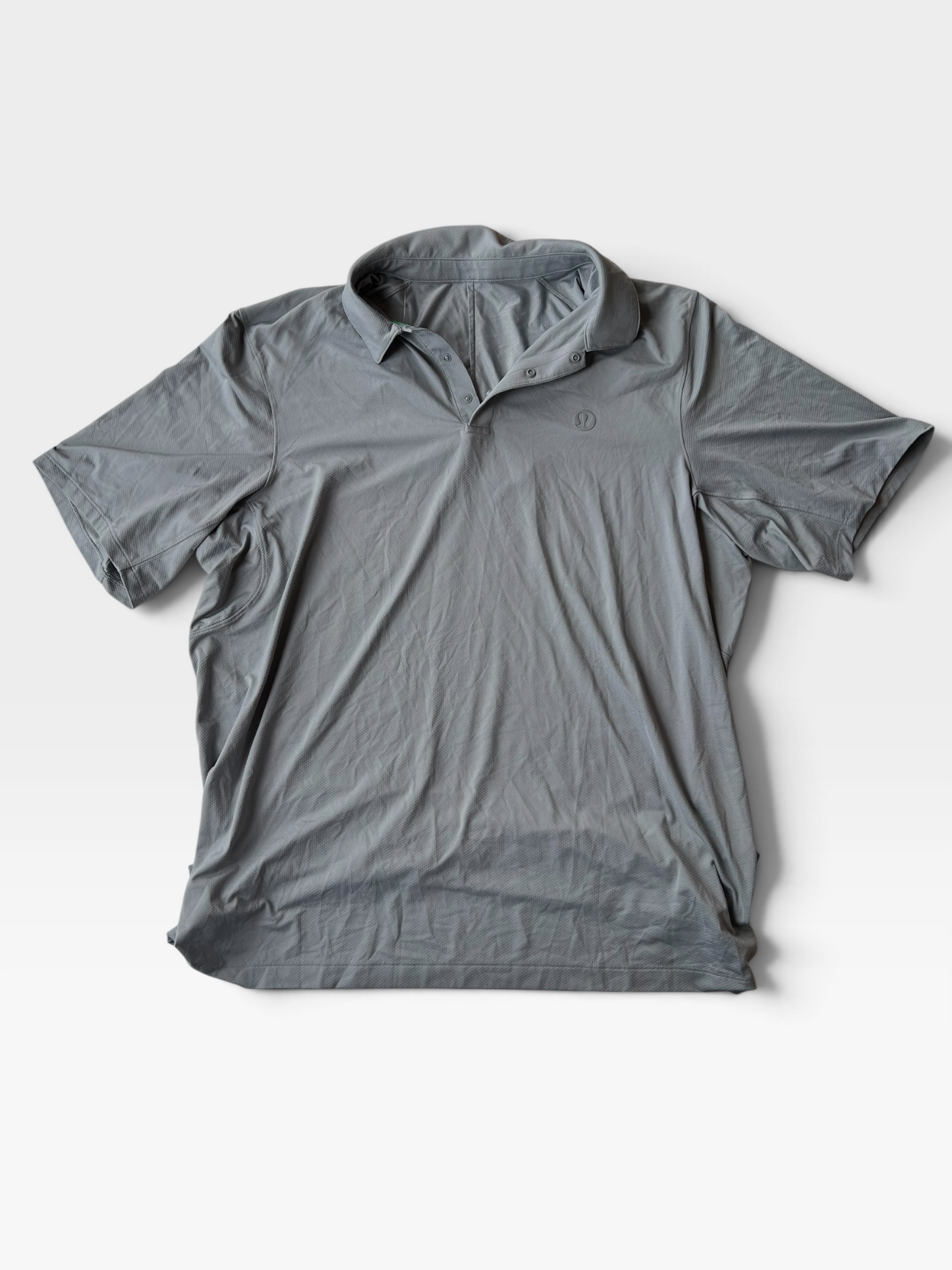 MEN'S GRAY LULULEMON SHIRT XL/XXL