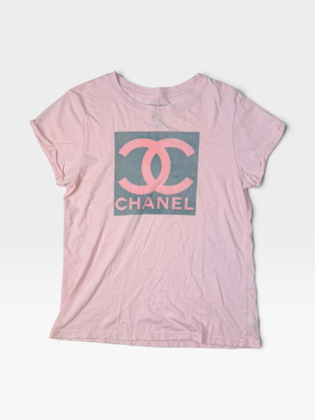 PINK RECYCLED KARMA "CC" TSHIRT M