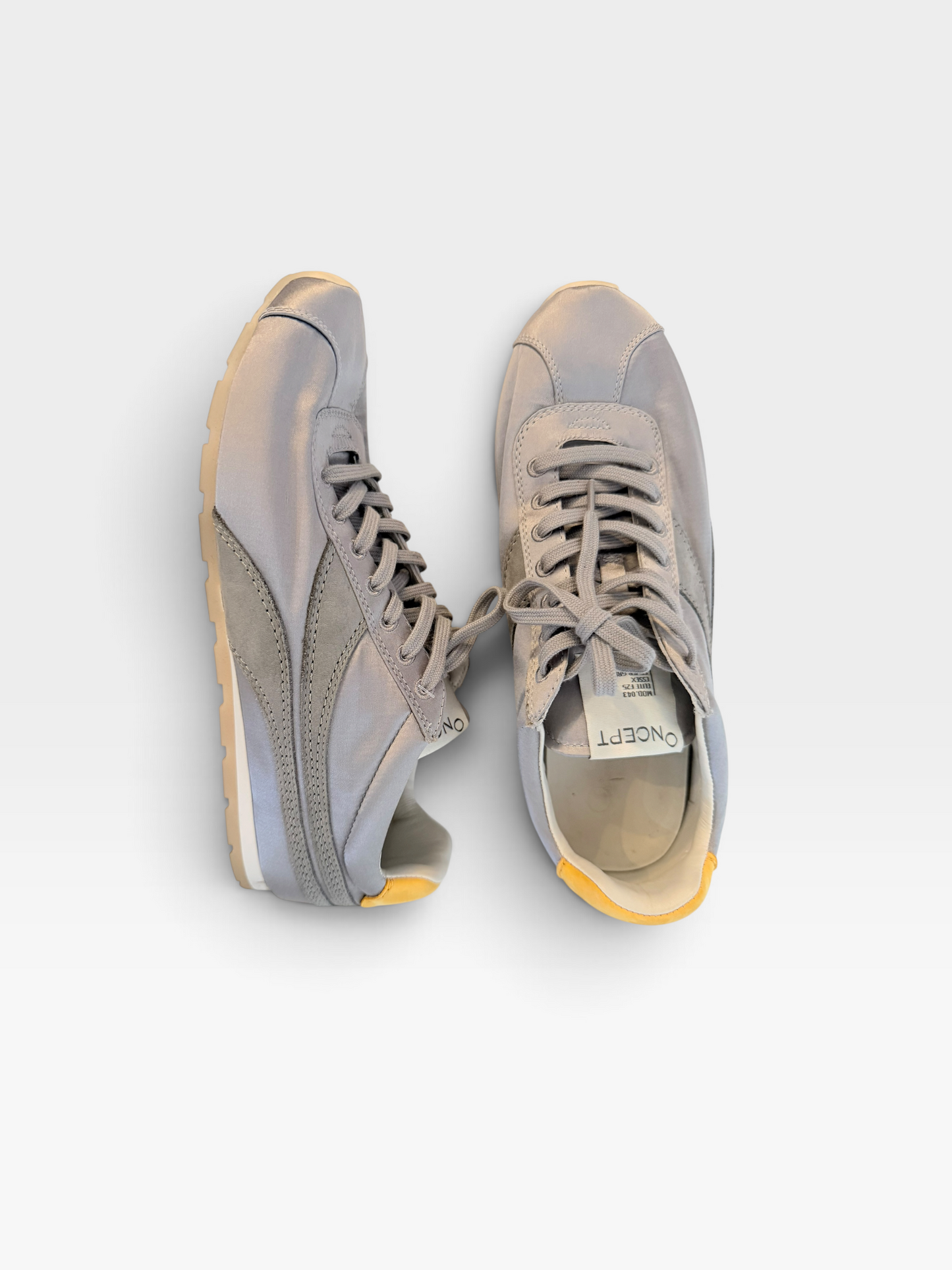 SILVER GREY ONCEPT SHOES 8.5