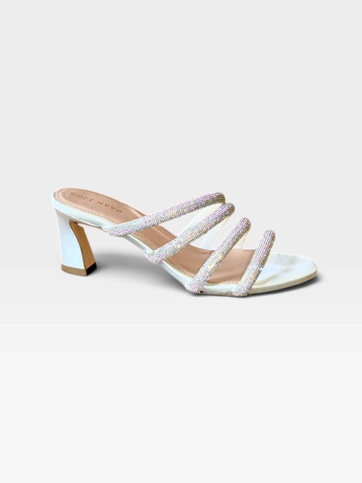 GOLD COLE HAAN HEELS (NWOT) 8
