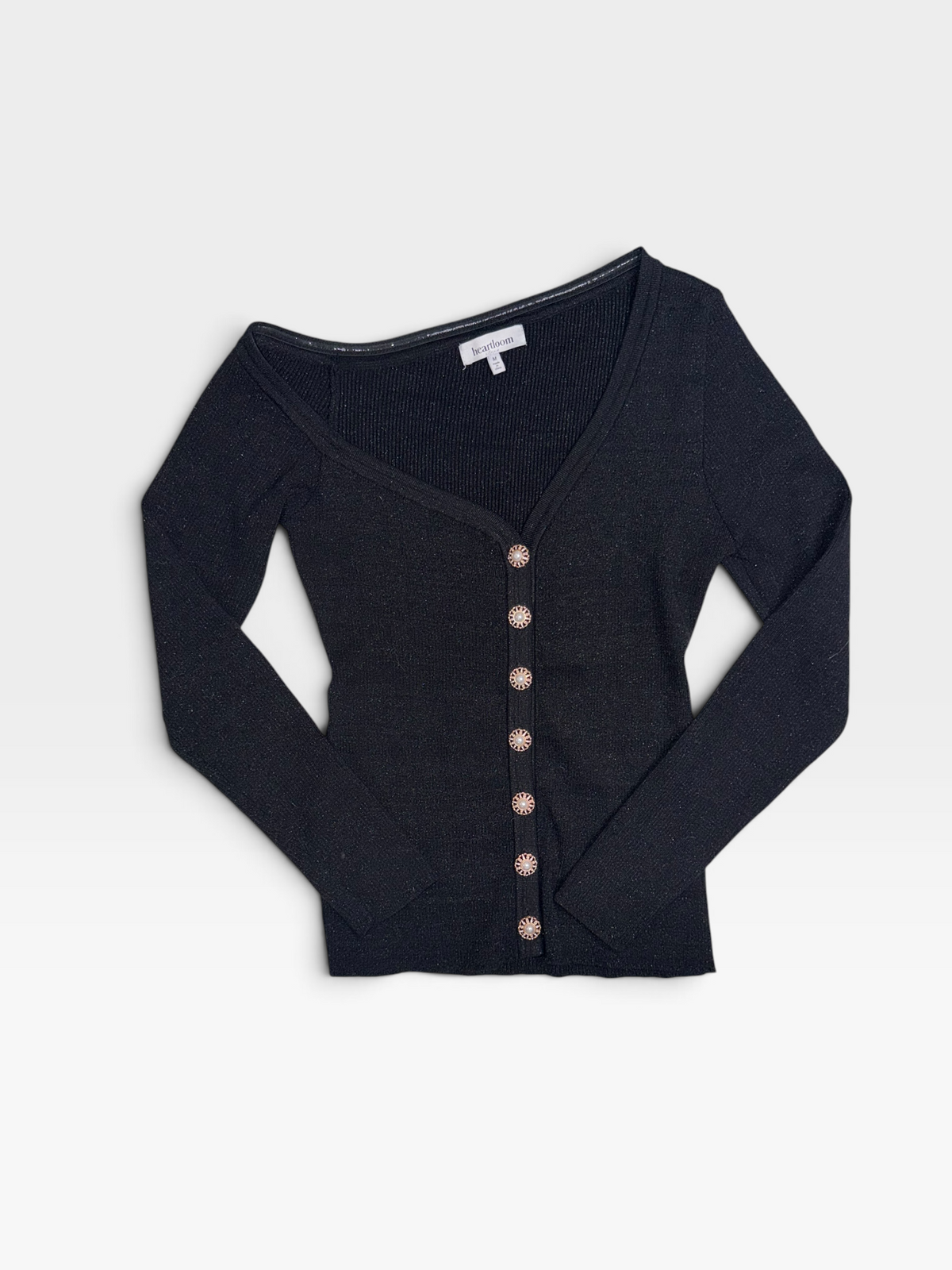 BLACK HEARTLOOM TOP M
