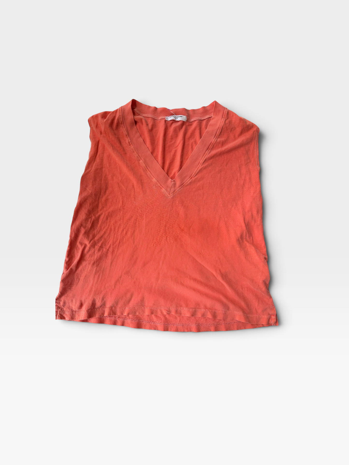 ORANGE PERFECTWHITEREE TANK S