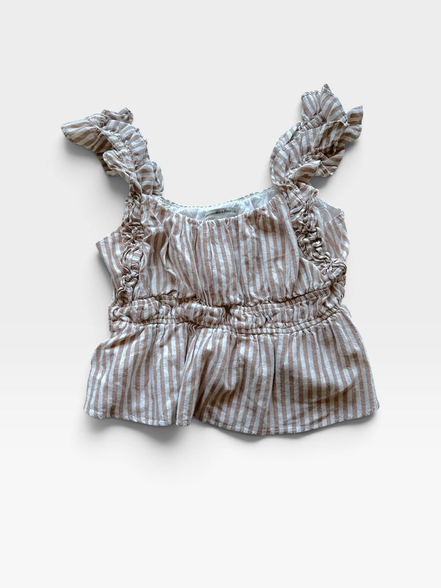 TANK/WHITE ABERCROMBIE TANK L