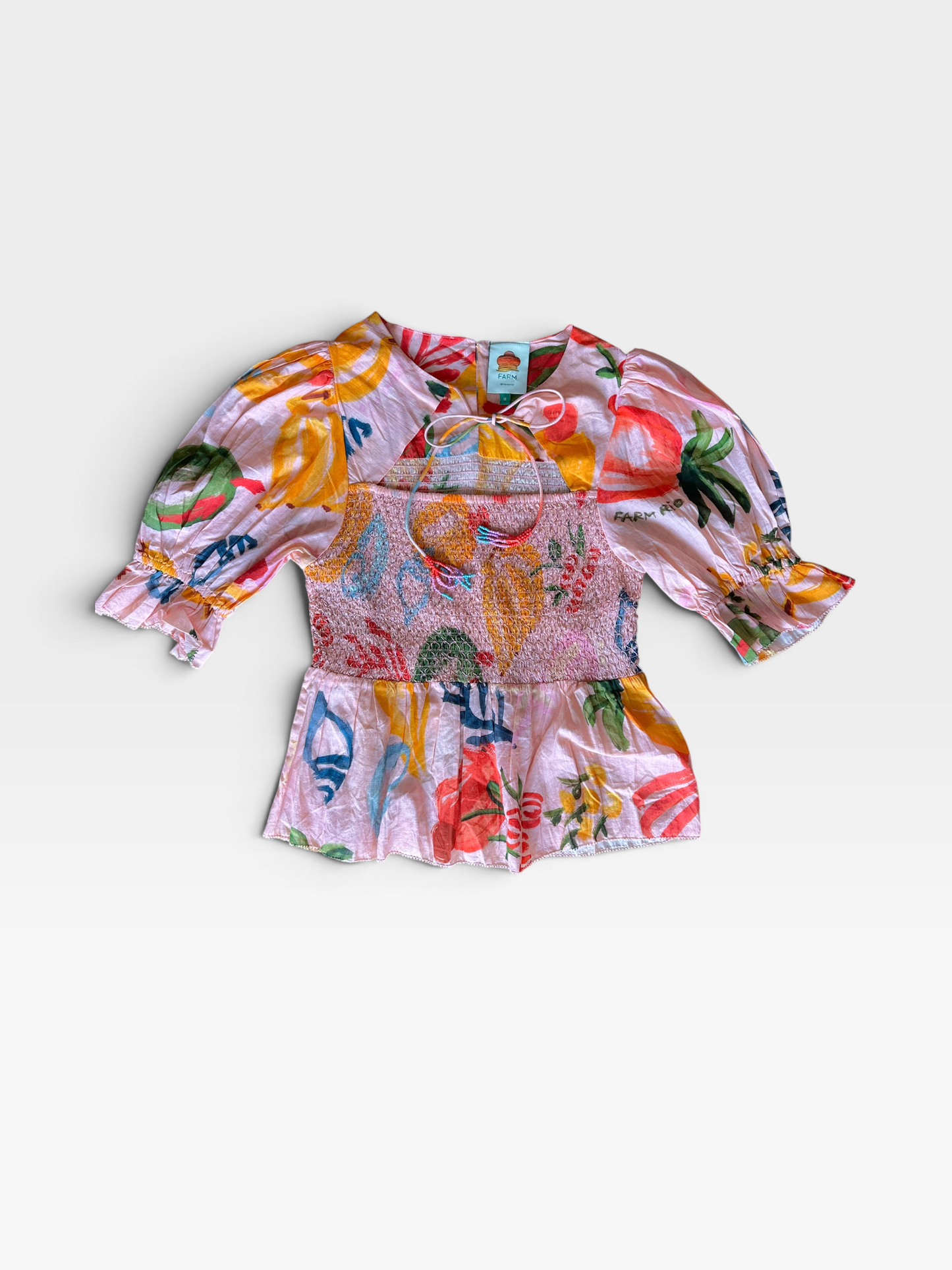 MIXED FRUIT FARM RIO TOP (ORG. $155) M