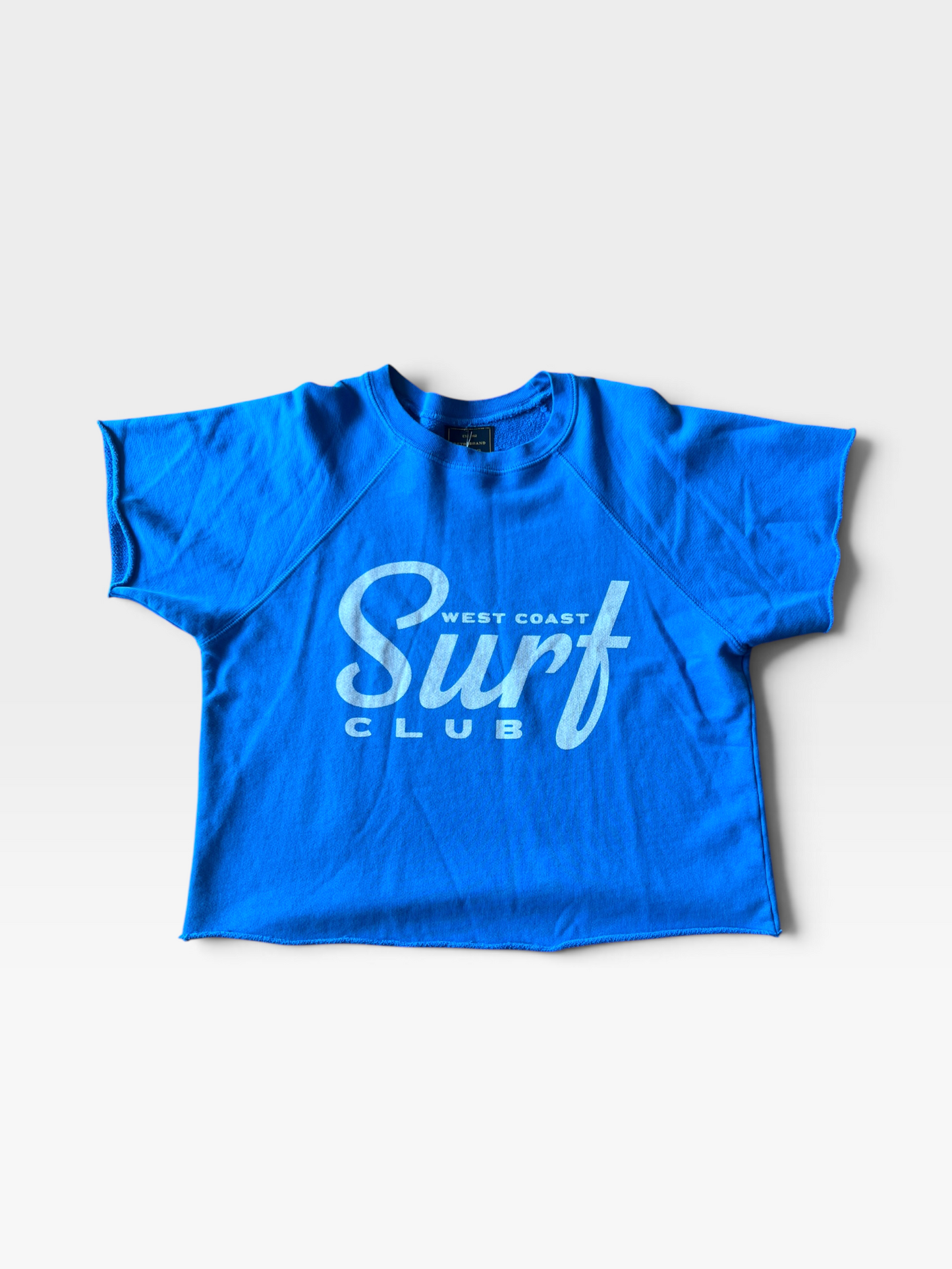 BLUE RETROBRAND SHIRT "SURF CLUB" (NWT $88) M