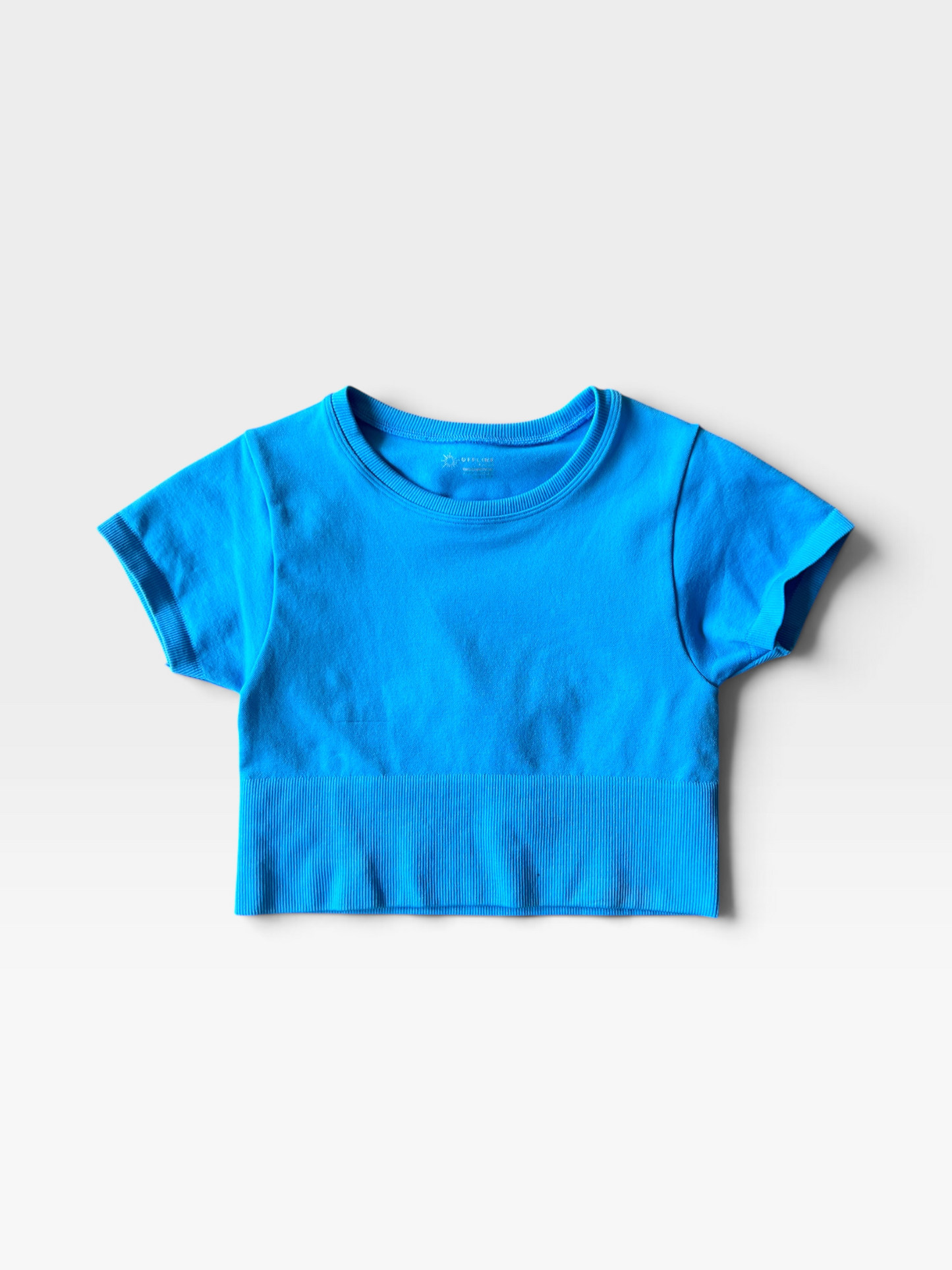 LIGHT BLUE OFFLINE TOP XXS