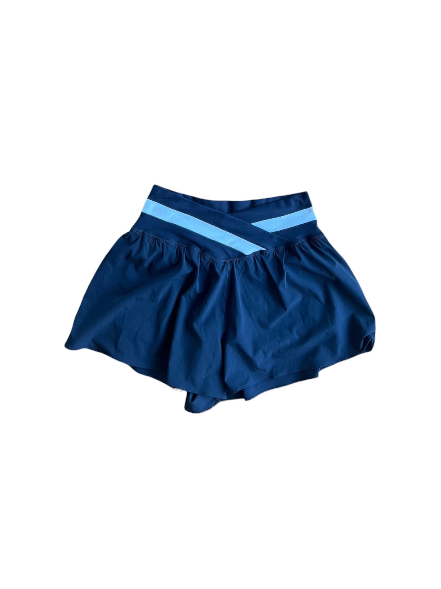 NAVY YOGALICIOUS SKORT M