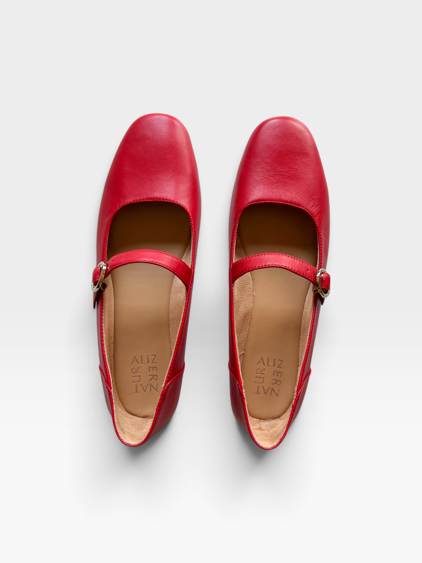 RED NATURALIZER SHOES (NEW $135) 9