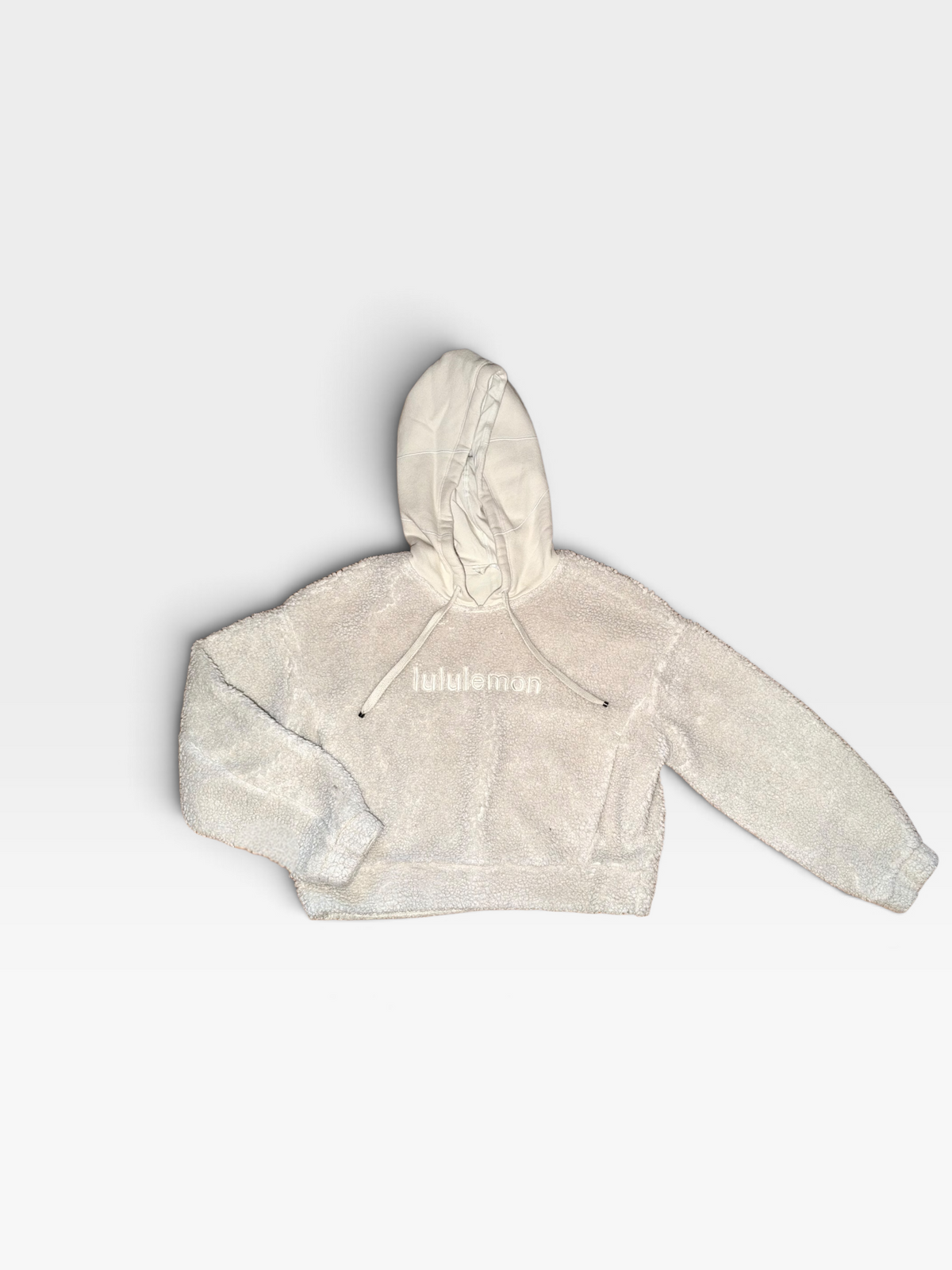 OFF WHITE/BEIGE LULULEMON HOODIE (ORG. $148) | 8